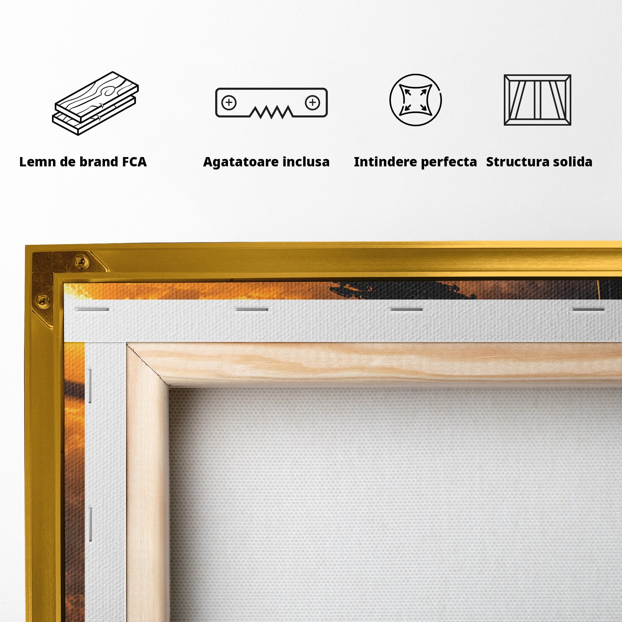 Tablou Canvas Premium LuxCanva® PI1291, Elicopter In Apus, Elice, Cer, Apus, Aventura, Dormitor, Culori Vibrante