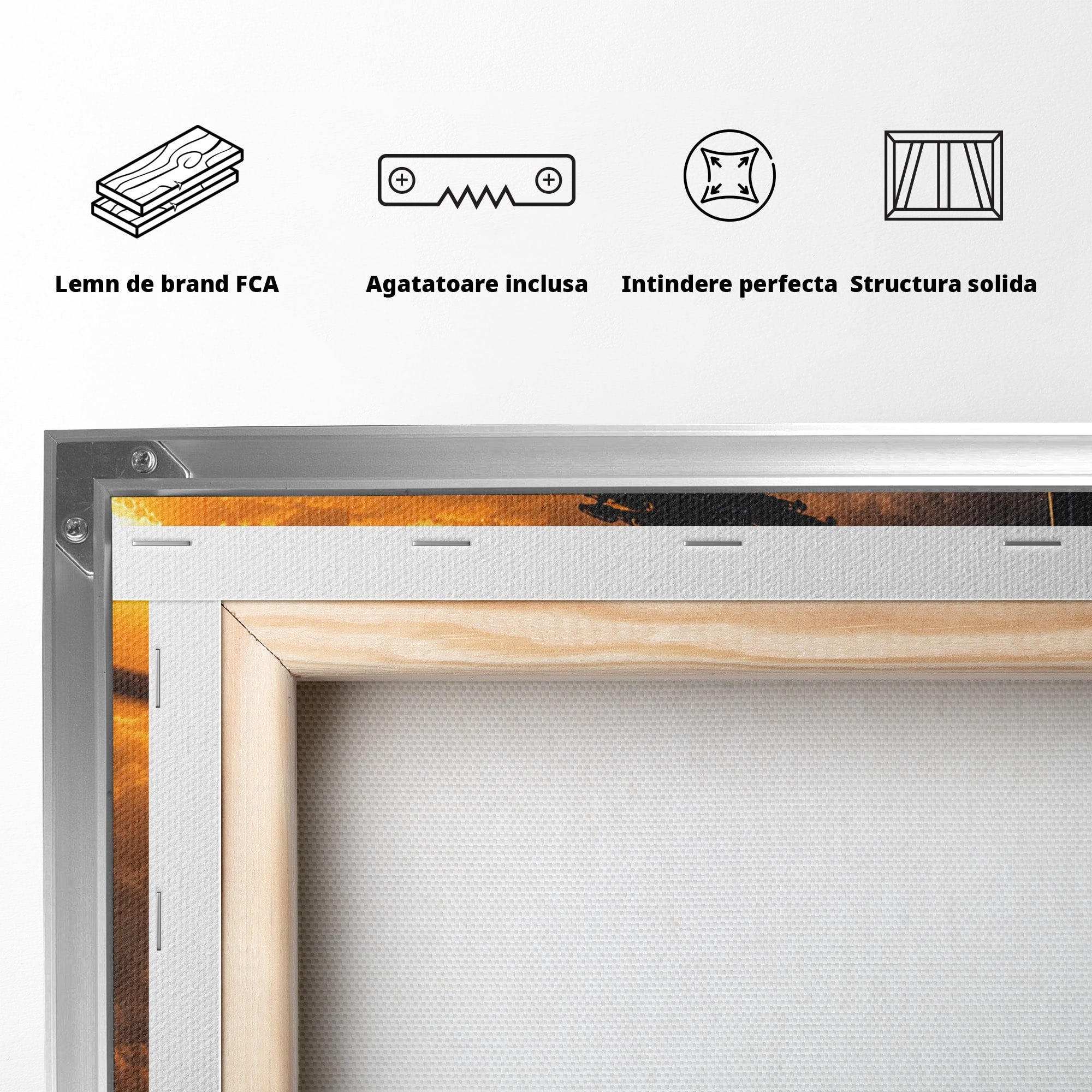 Tablou Canvas Premium LuxCanva® PI1291, Elicopter In Apus, Elice, Cer, Apus, Aventura, Dormitor, Culori Vibrante