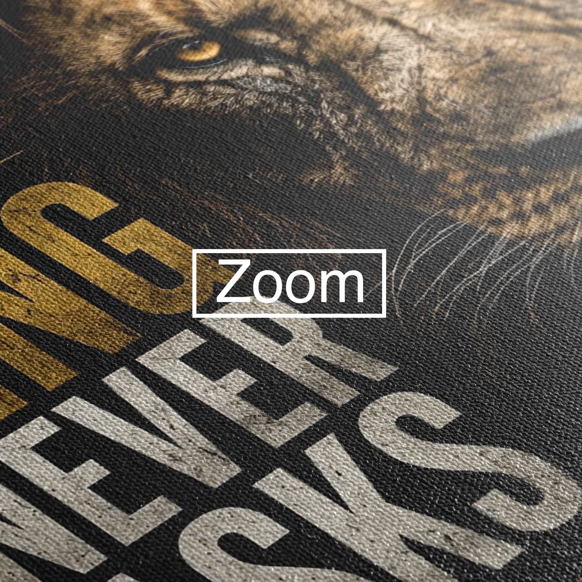 Tablou Canvas Premium LuxCanva® PI1297, Regele Leu, Coama, Animal, Putere, Motivational, Birou, Culori Vibrante