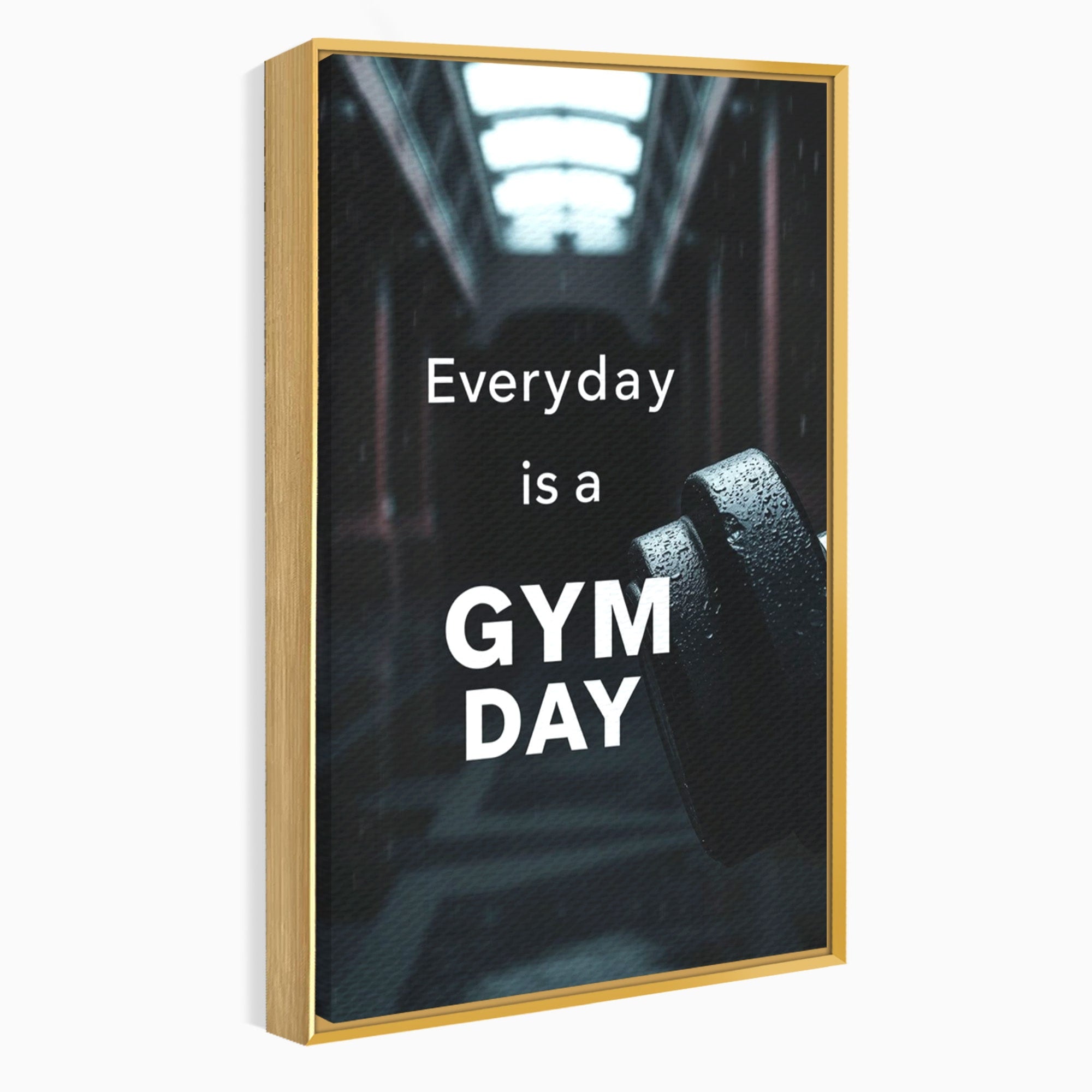 Tablou Canvas Premium LuxCanva® PI1303, Motivatie Fitness, Energie, Motivatie, Antrenament, Sala, Birou, Sport, Culori Vibrante