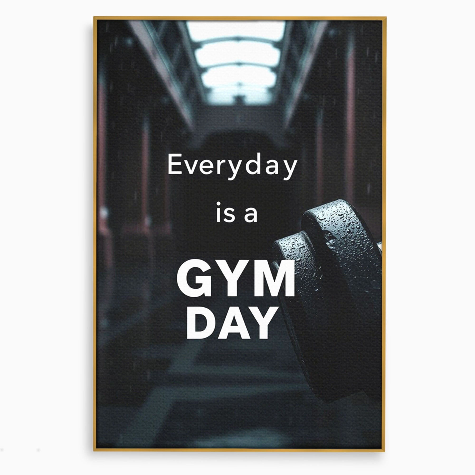 Tablou Canvas Premium LuxCanva® PI1303, Motivatie Fitness, Energie, Motivatie, Antrenament, Sala, Birou, Sport, Culori Vibrante