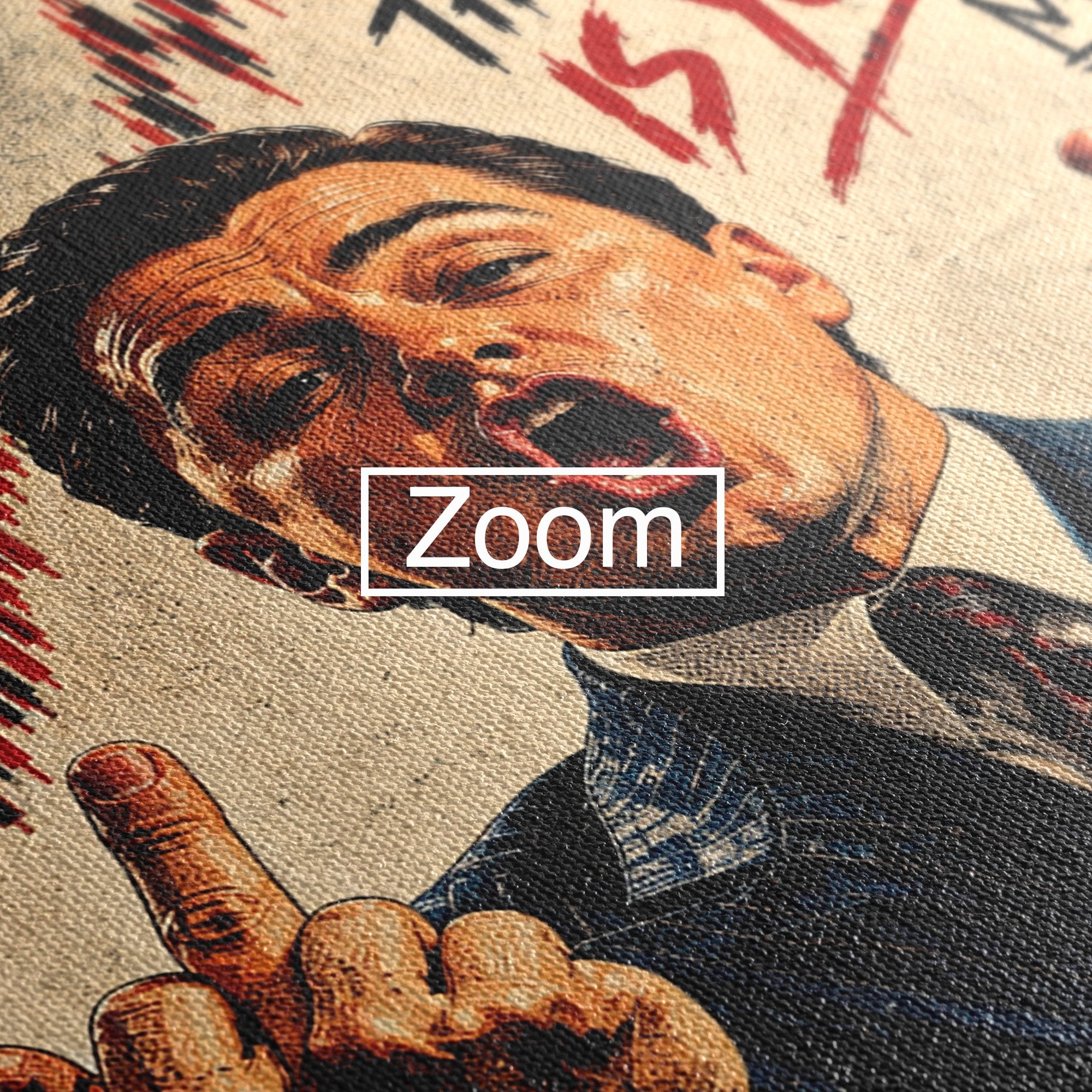 Tablou Canvas Premium LuxCanva® PI1304, Motivational Money, DiCaprio, Bani, Grafice, Birou, Inspiratie, Culori Vibrante