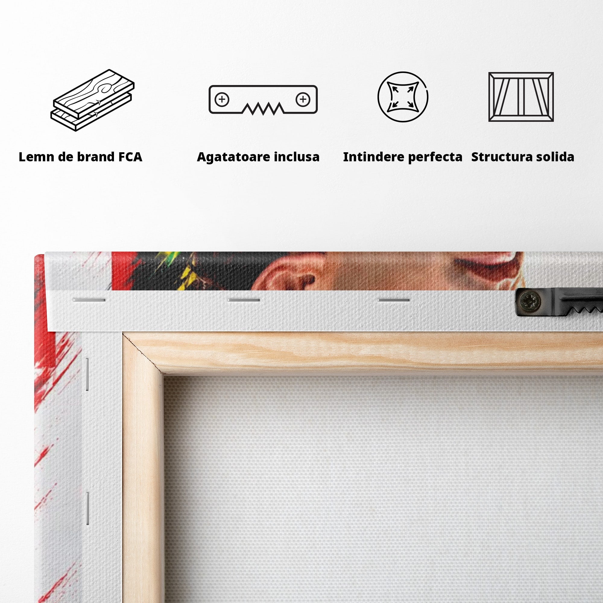 Tablou Canvas Premium LuxCanva® PI1306, Legenda Ayrton Senna, Sportiv, Formula 1, Masina, Motorsport, Birou, Culori Vibrante
