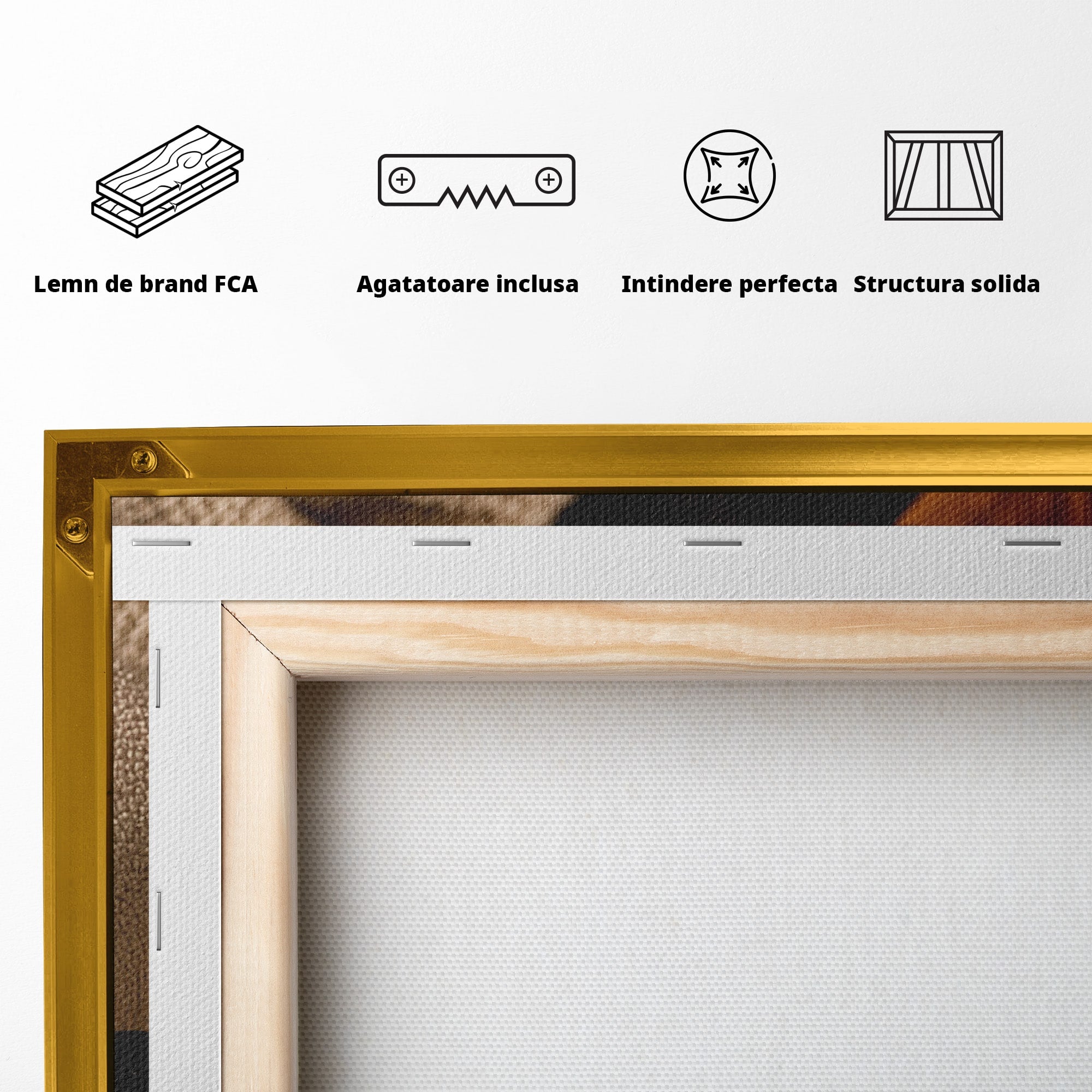 Tablou Canvas Premium LuxCanva® PI1313, Relaxare Zen, Masaj, Terapie, Spa, Toamna, Culori Vibrante, Salon