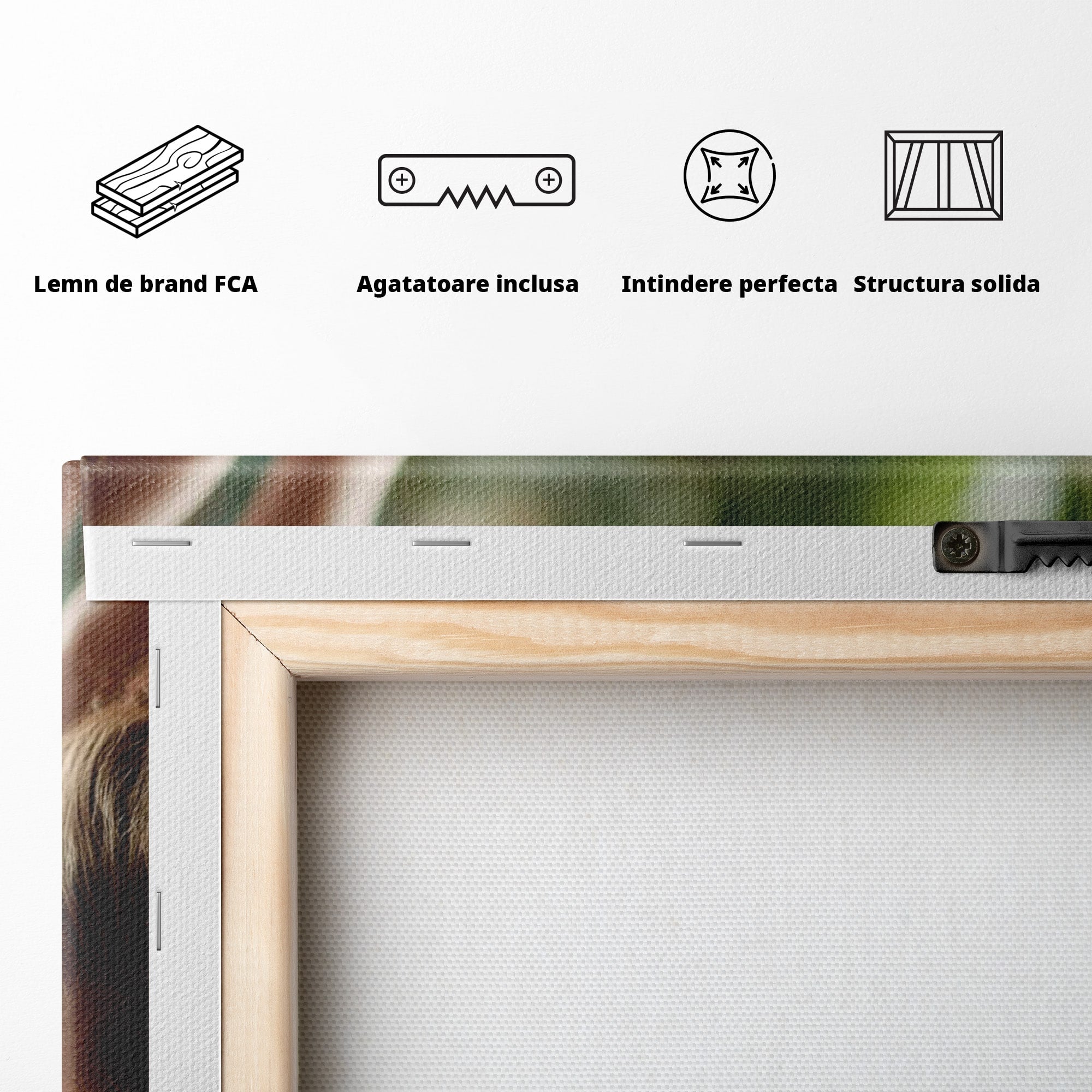 Tablou Canvas Premium LuxCanva® PI1315, Momente De Liniste, Spa, Relaxare, Masaj, Aromaterapie, Sanatate, Wellness, Culori Vibrante, Salon