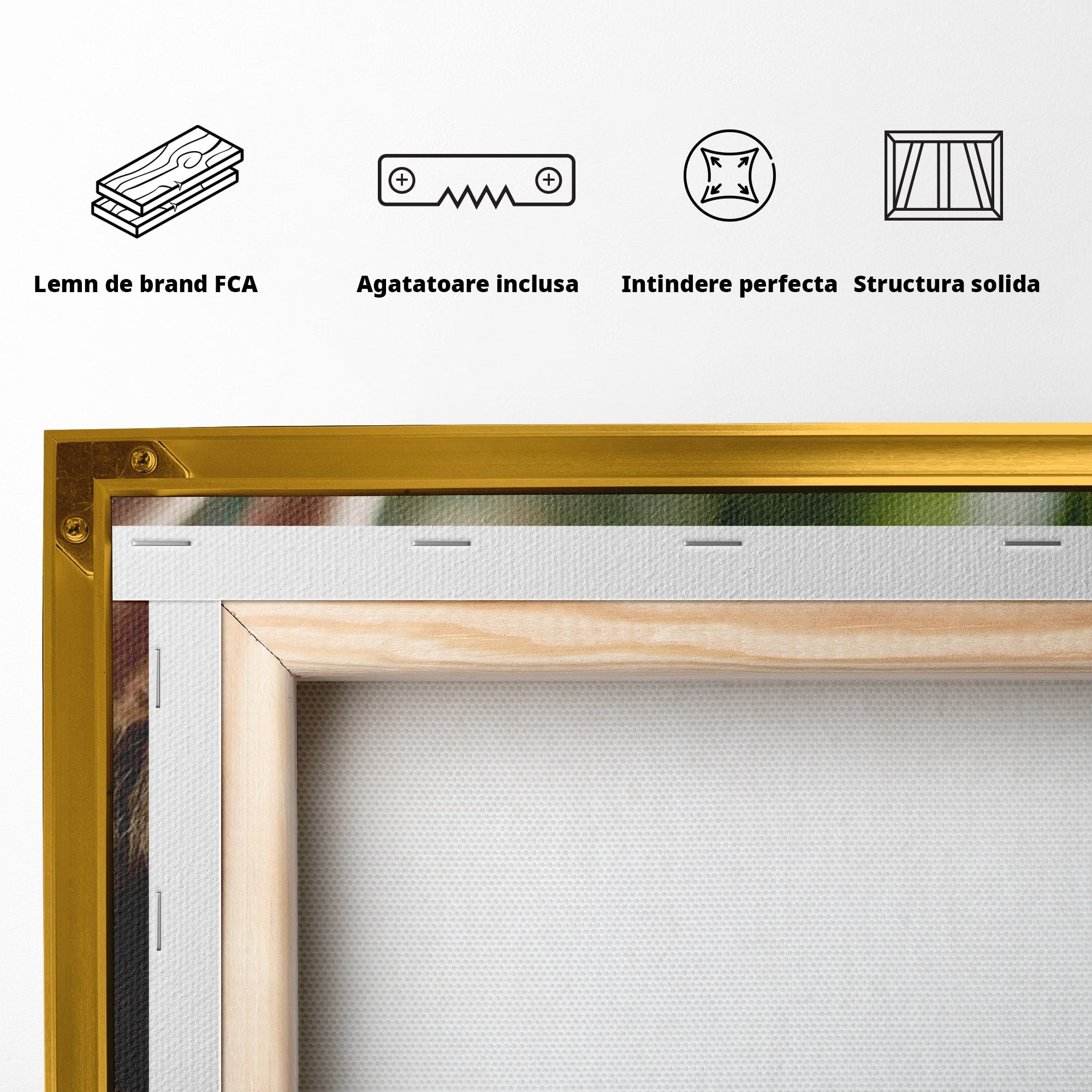 Tablou Canvas Premium LuxCanva® PI1315, Momente De Liniste, Spa, Relaxare, Masaj, Aromaterapie, Sanatate, Wellness, Culori Vibrante, Salon