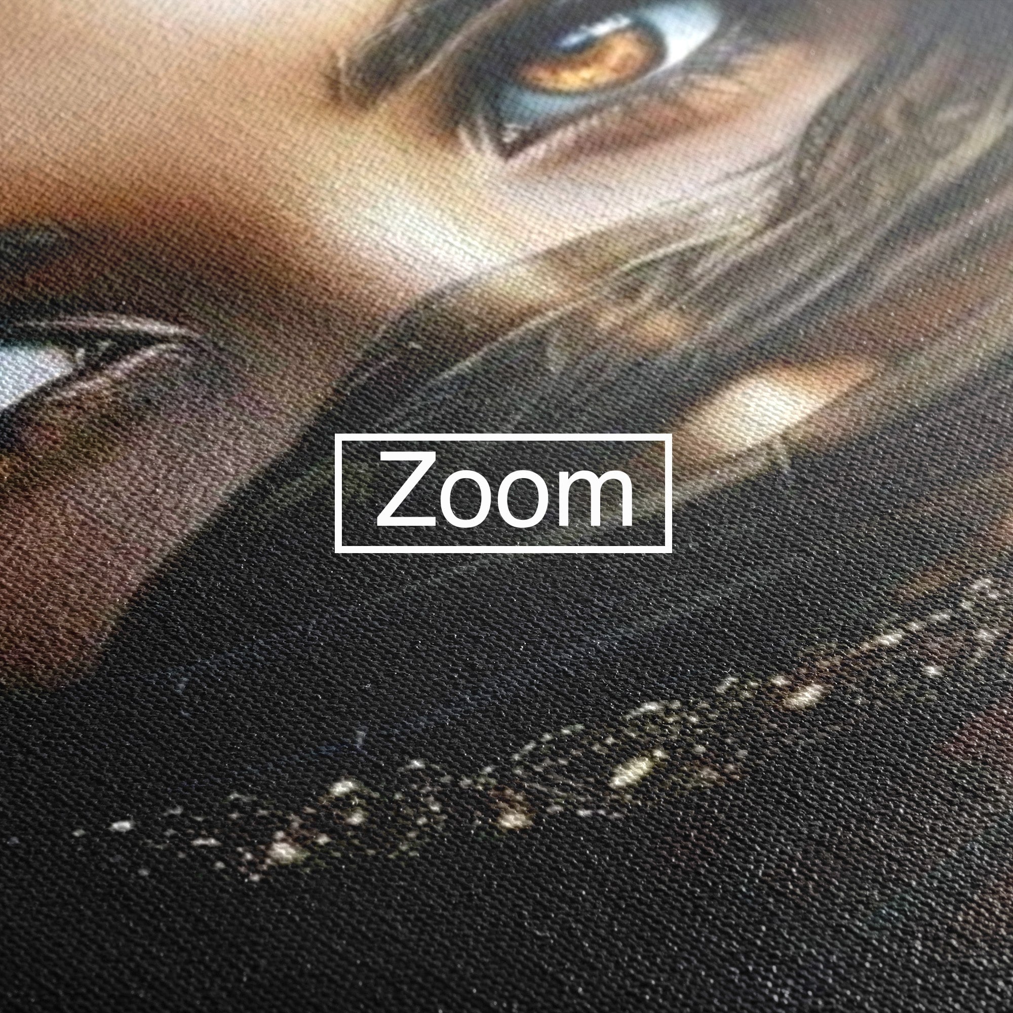 Tablou Canvas Premium LuxCanva® PI1319, Ochii Care Povestesc, Portret, Femeie, Mister, Privire, Culori Vibrante, Living, Dormitor