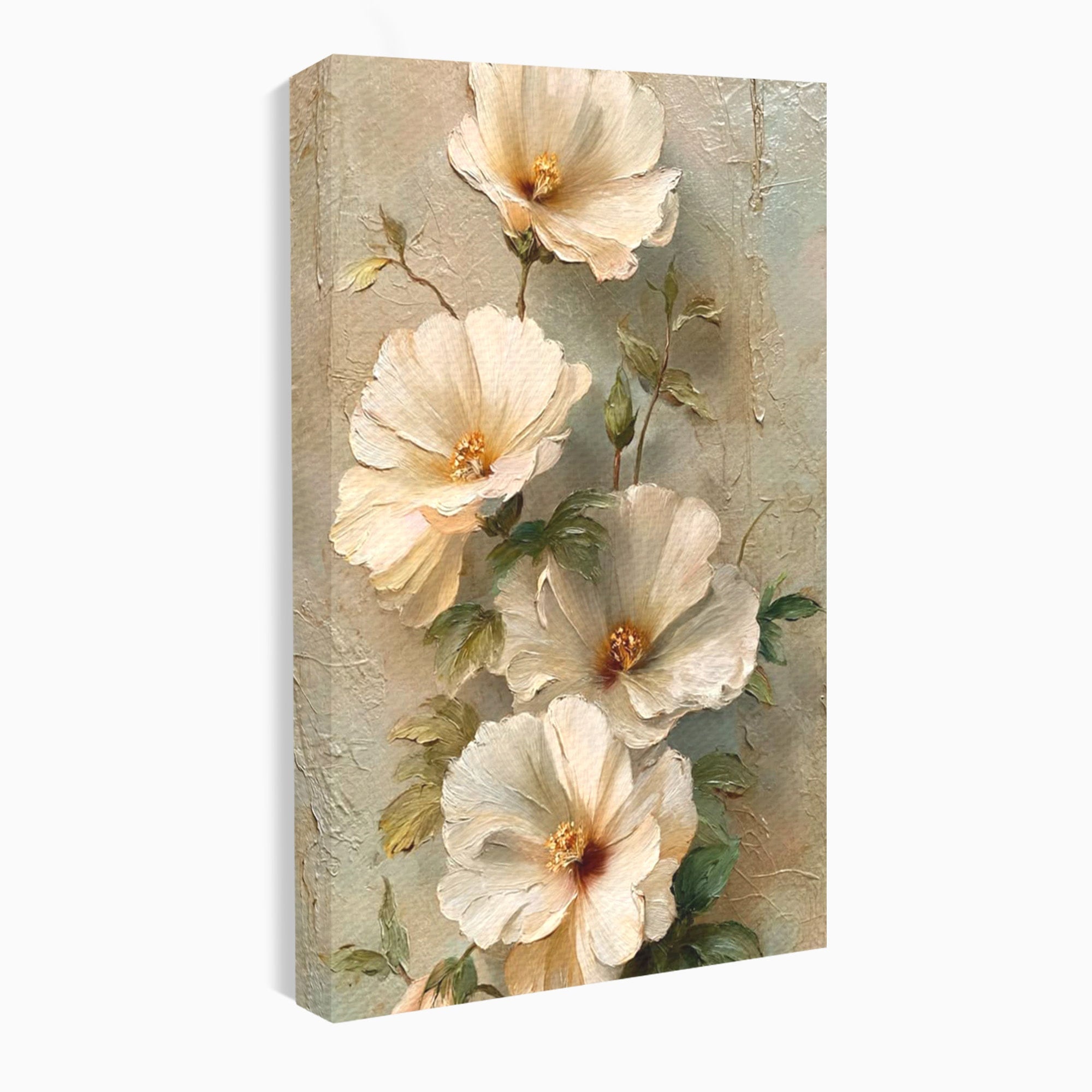 Tablou Canvas Premium LuxCanva® PI1338, Flori De Camp, Buchet, Natura, Texturat, Culori Vibrante, Living, Dormitor
