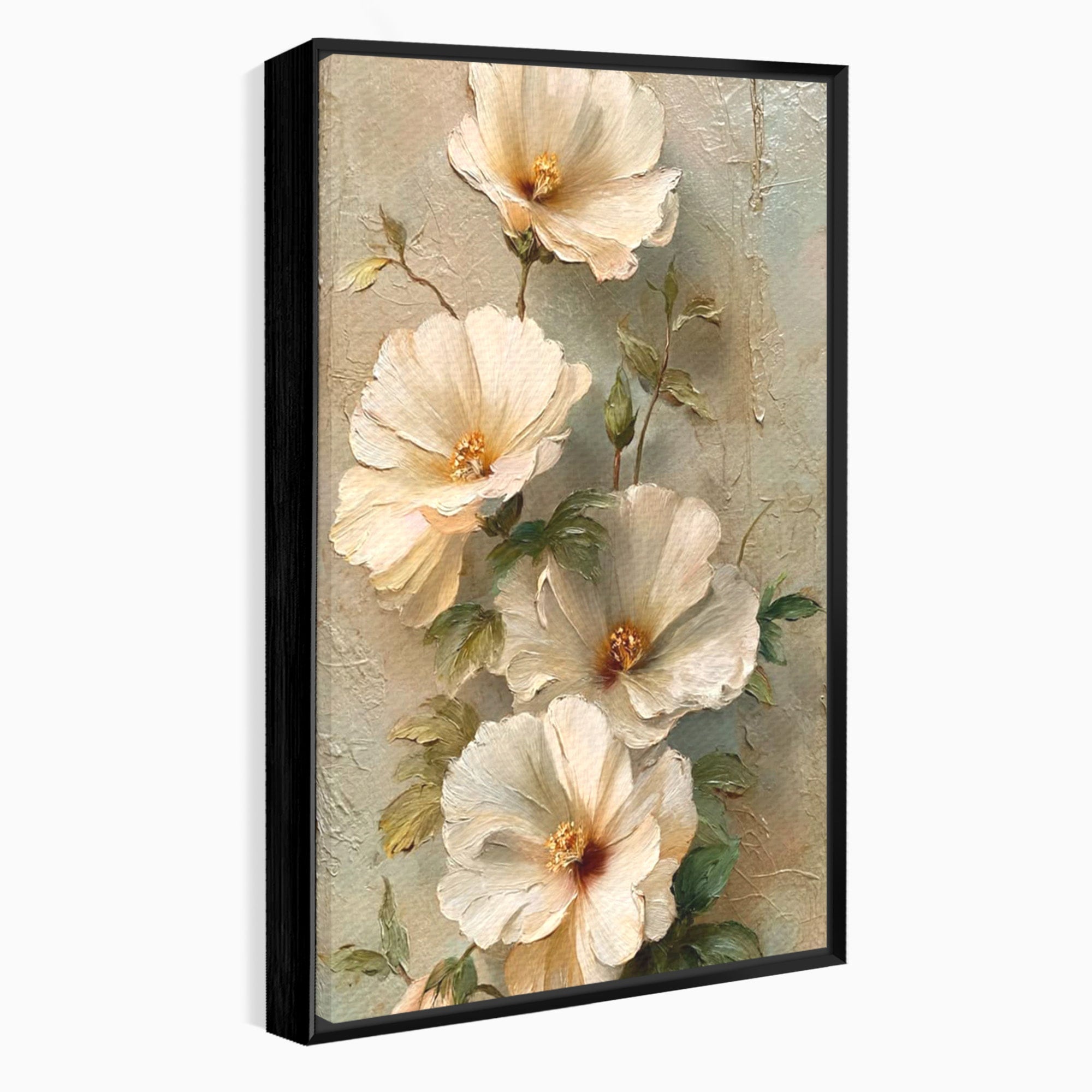 Tablou Canvas Premium LuxCanva® PI1338, Flori De Camp, Buchet, Natura, Texturat, Culori Vibrante, Living, Dormitor