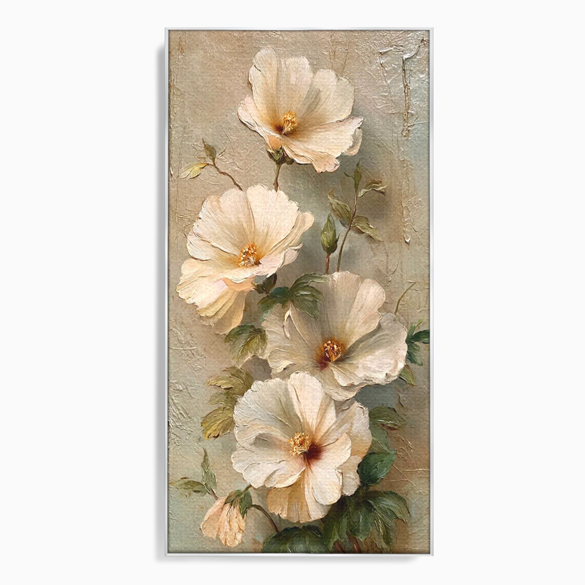 Tablou Canvas Premium LuxCanva® PI1338, Flori De Camp, Buchet, Natura, Texturat, Culori Vibrante, Living, Dormitor