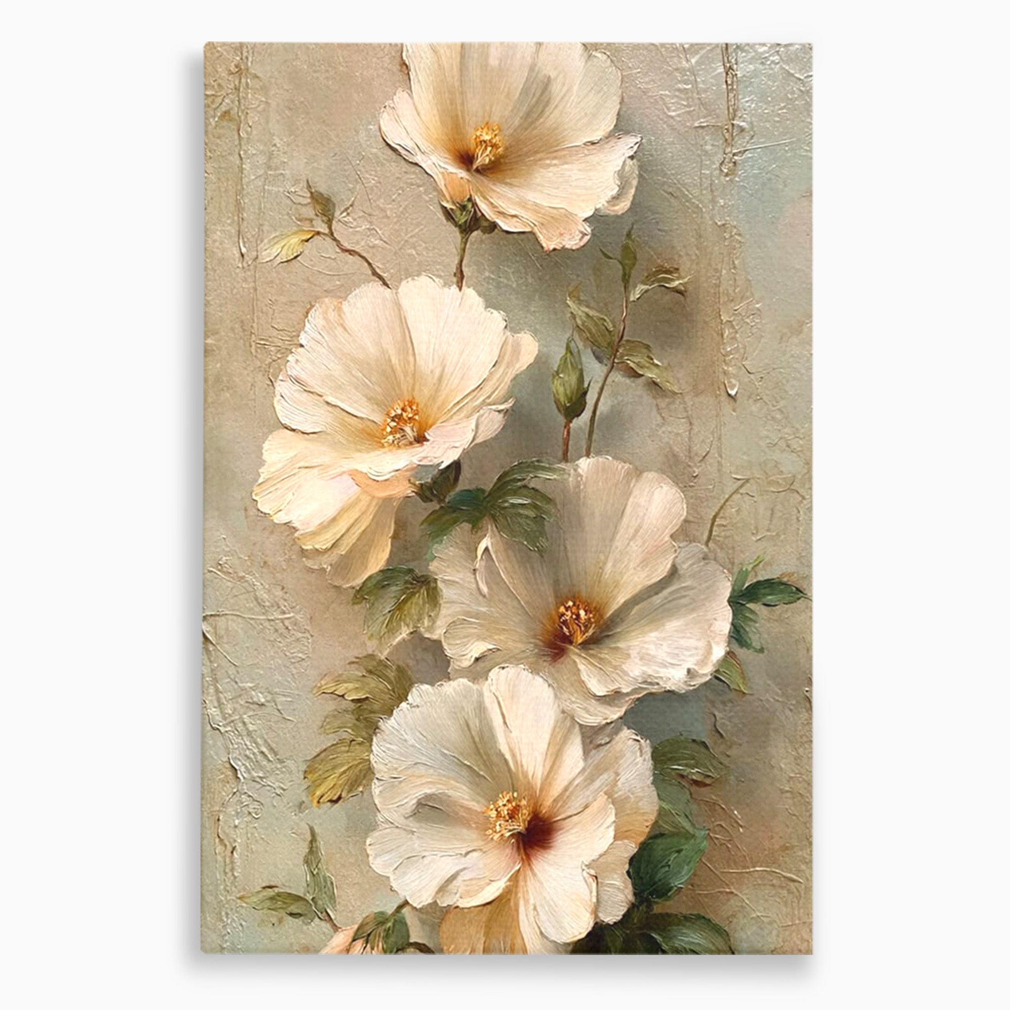 Tablou Canvas Premium LuxCanva® PI1338, Flori De Camp, Buchet, Natura, Texturat, Culori Vibrante, Living, Dormitor