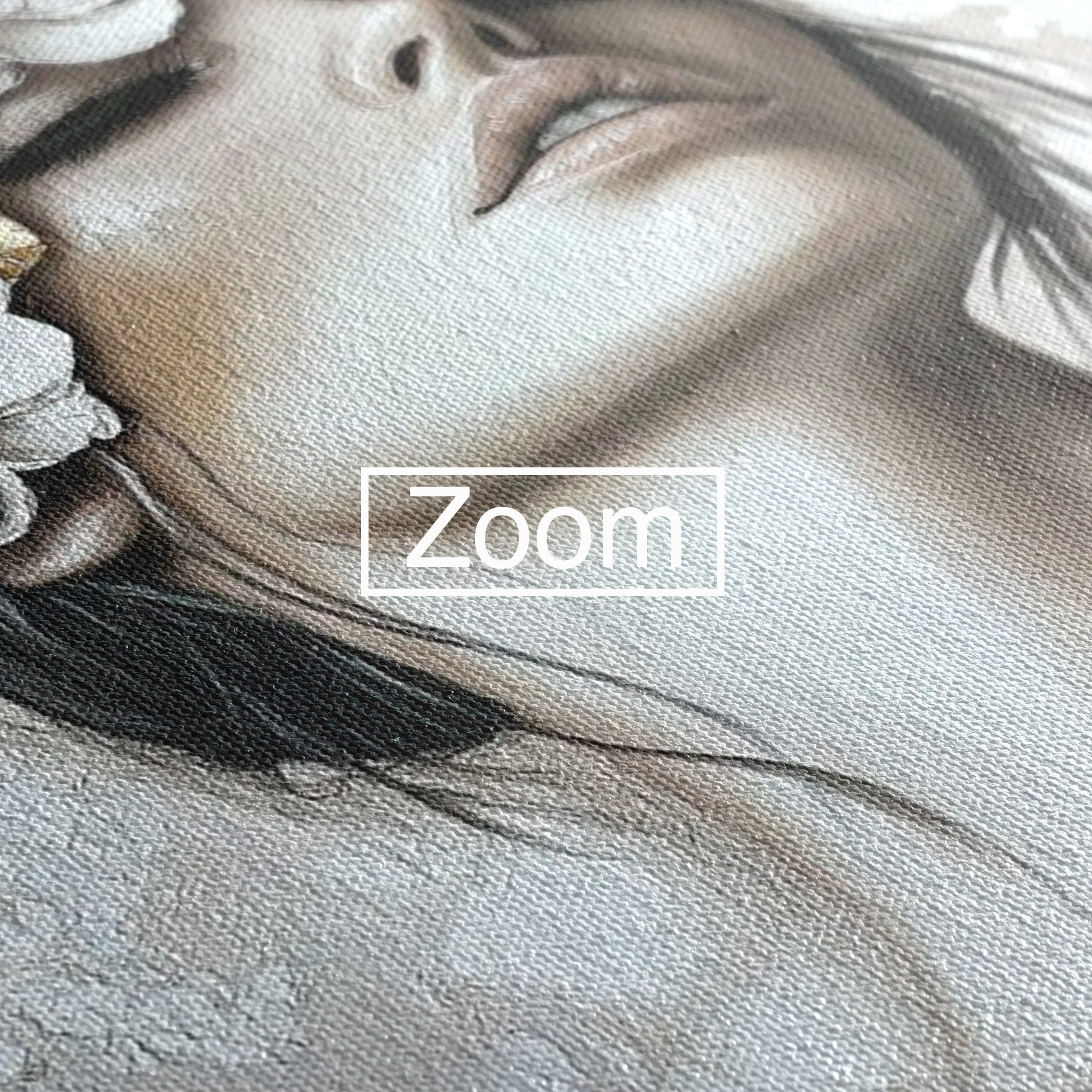 Tablou Canvas Premium LuxCanva® PI1339, Frumusete Florala, Portret, Flori, Eleganta, Arta, Culori Vibrante, Living, Dormitor