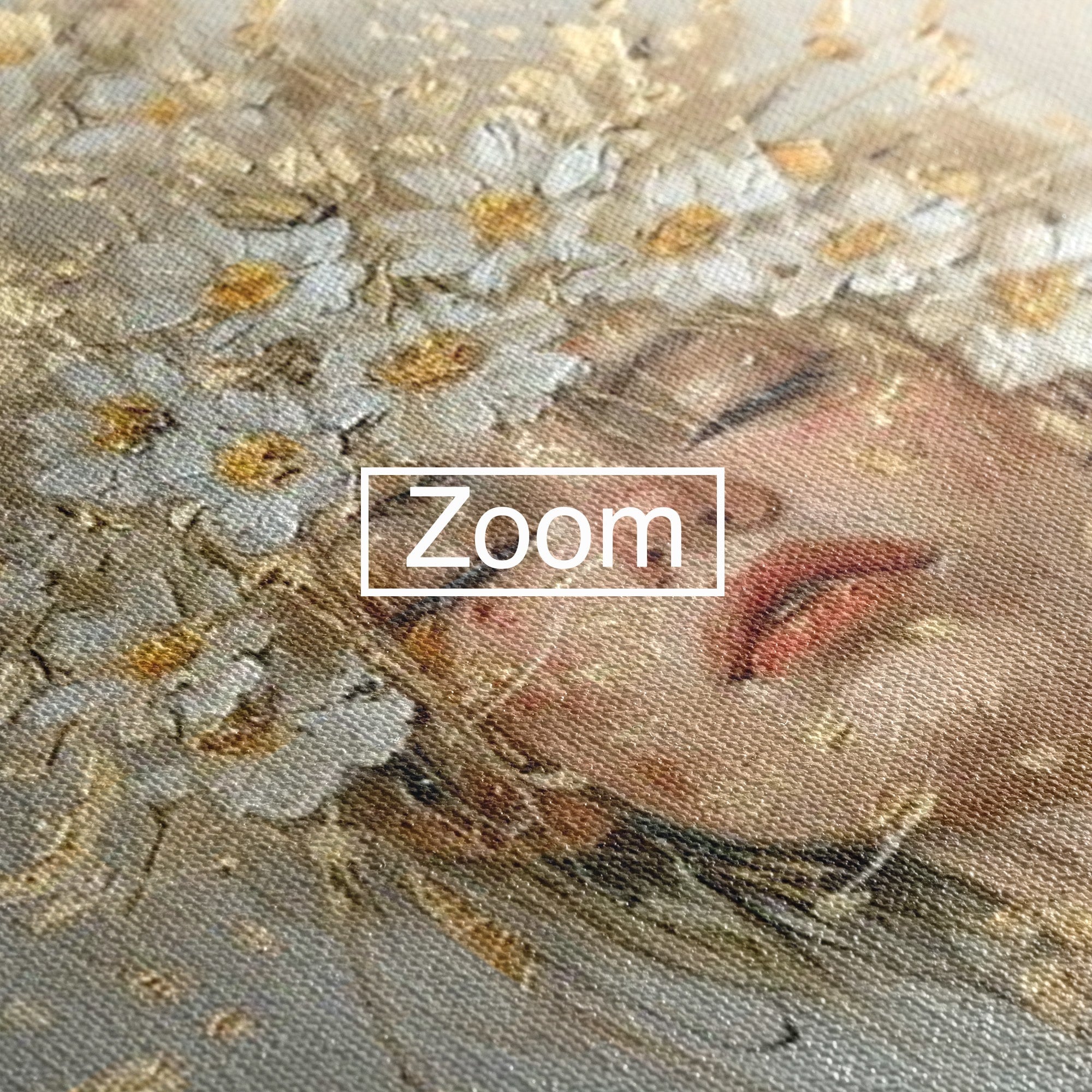 Tablou Canvas Premium LuxCanva® PI1342, Coroana de Flori, Femeie, Flori, Portret, Eleganta, Culori Vibrante, Living, Dormitor