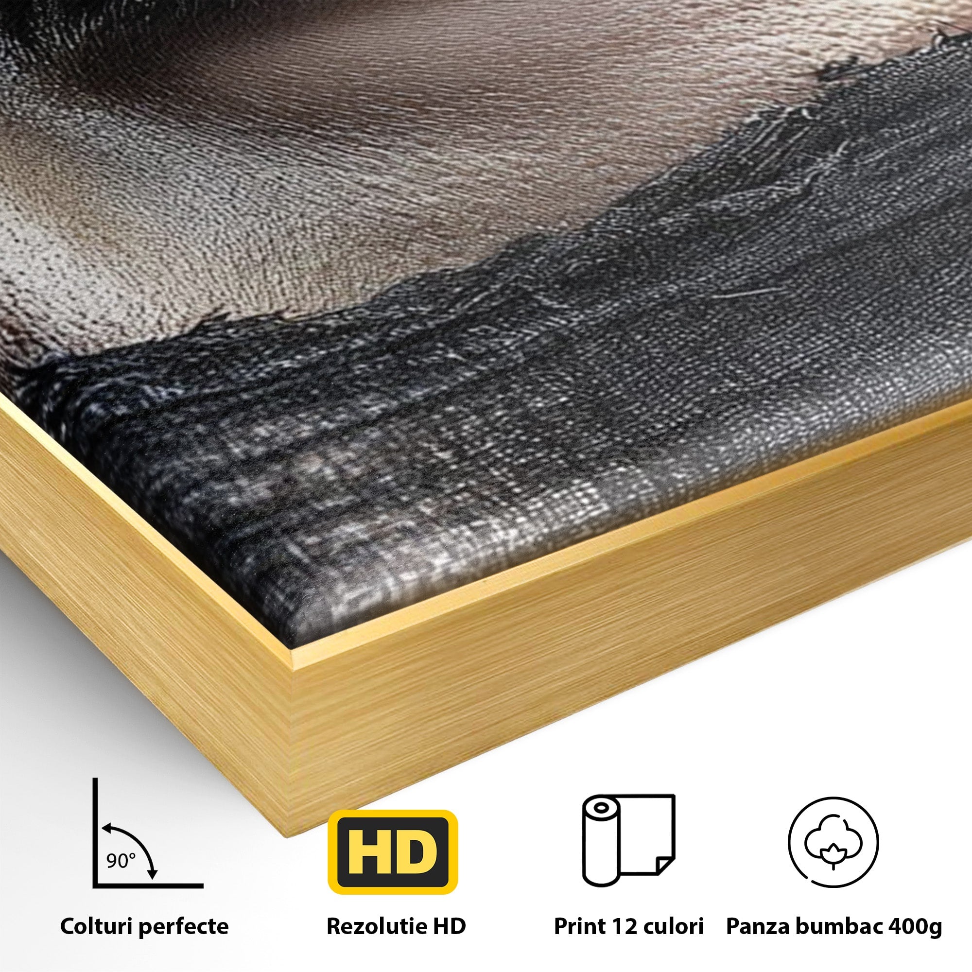 Tablou Canvas Premium LuxCanva® PI1352, Ochiul Enigmatic, Portret, Voal, Femeie, Ochi, Arta, Culori Vibrante, Living, Dormitor, Salon