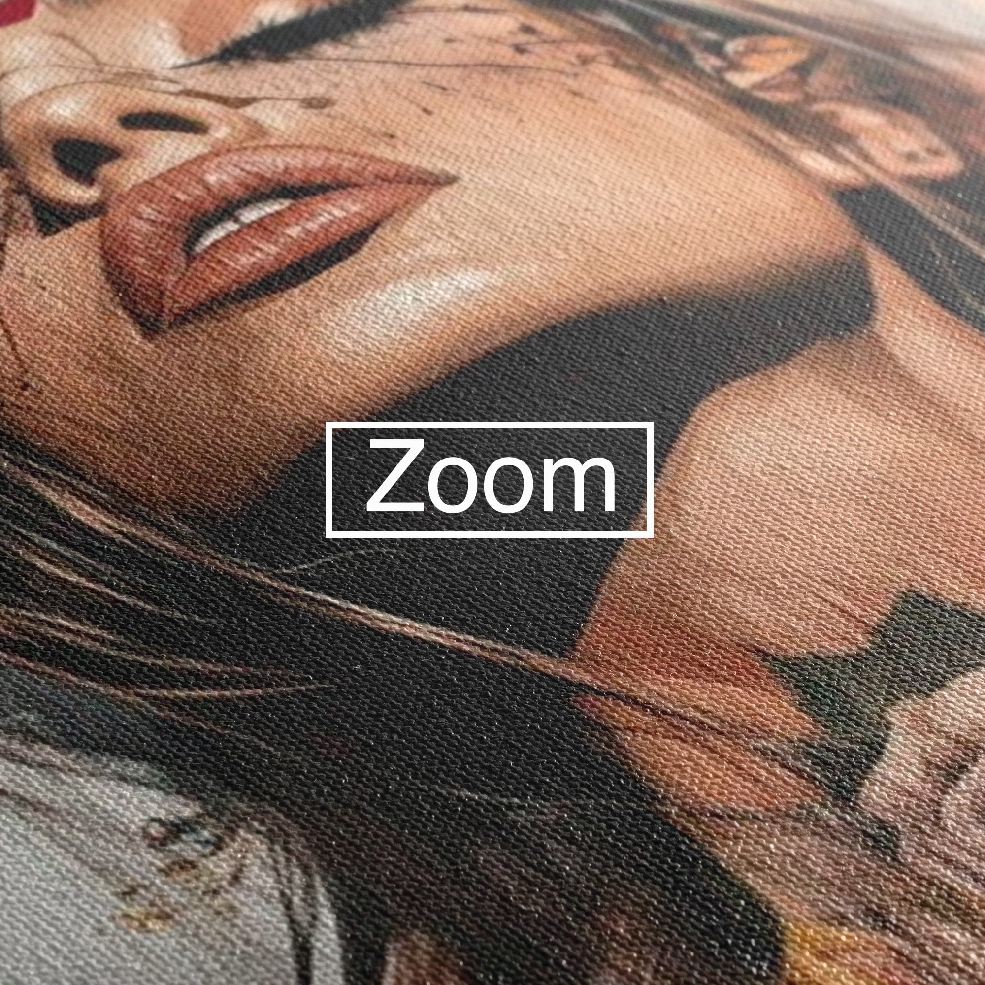 Tablou Canvas Premium LuxCanva® PI1355, Muza Boema, Floare, Feminitate, Coroana, Arta, Culori Vibrante, Living, Dormitor, Salon