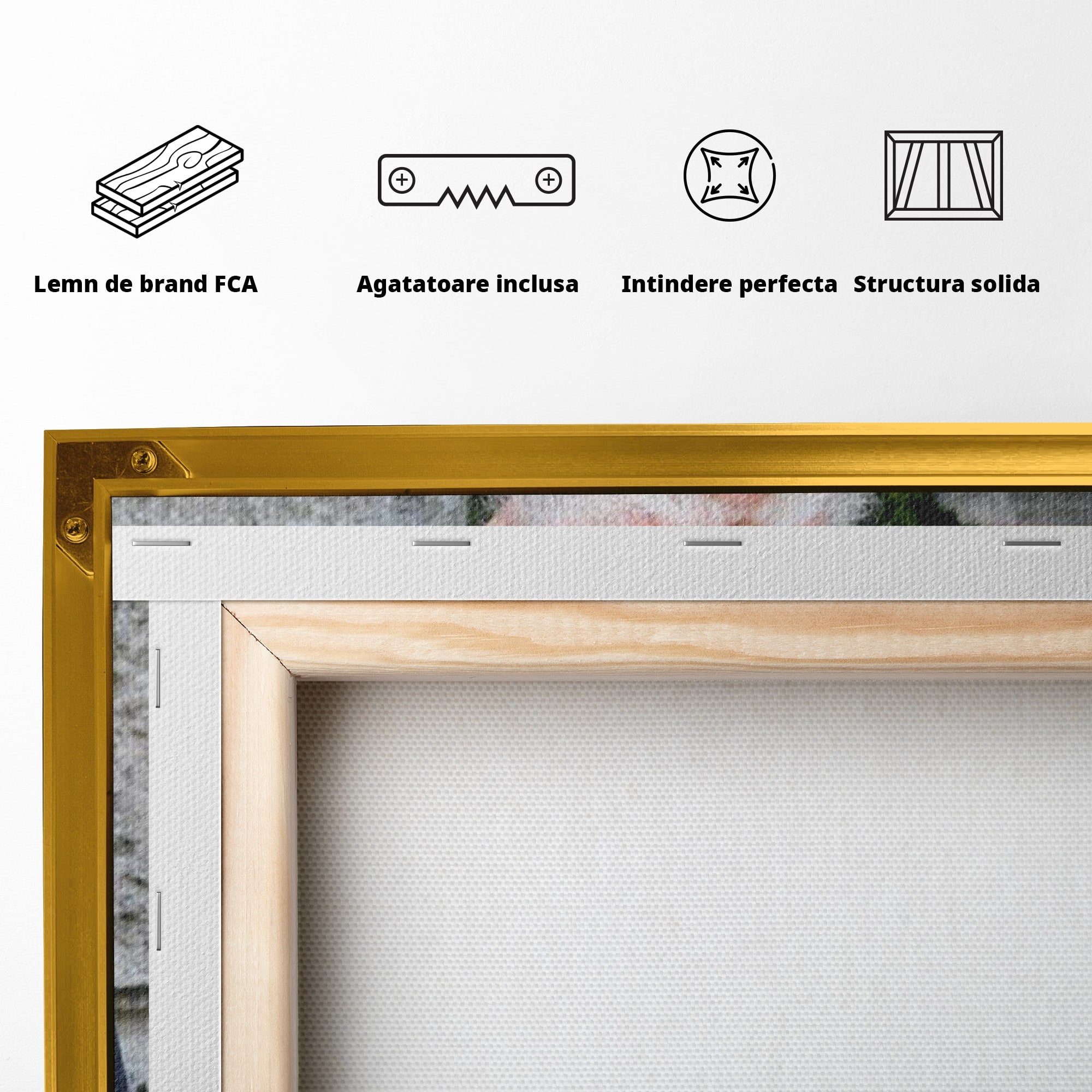 Tablou Canvas Premium LuxCanva® PI1370, Arhimandritul Arsenie Papacioc, Sfant, Ortodox, Religie, Spiritualitate, Credinta, Culori Vibrante, Living, Dormitor