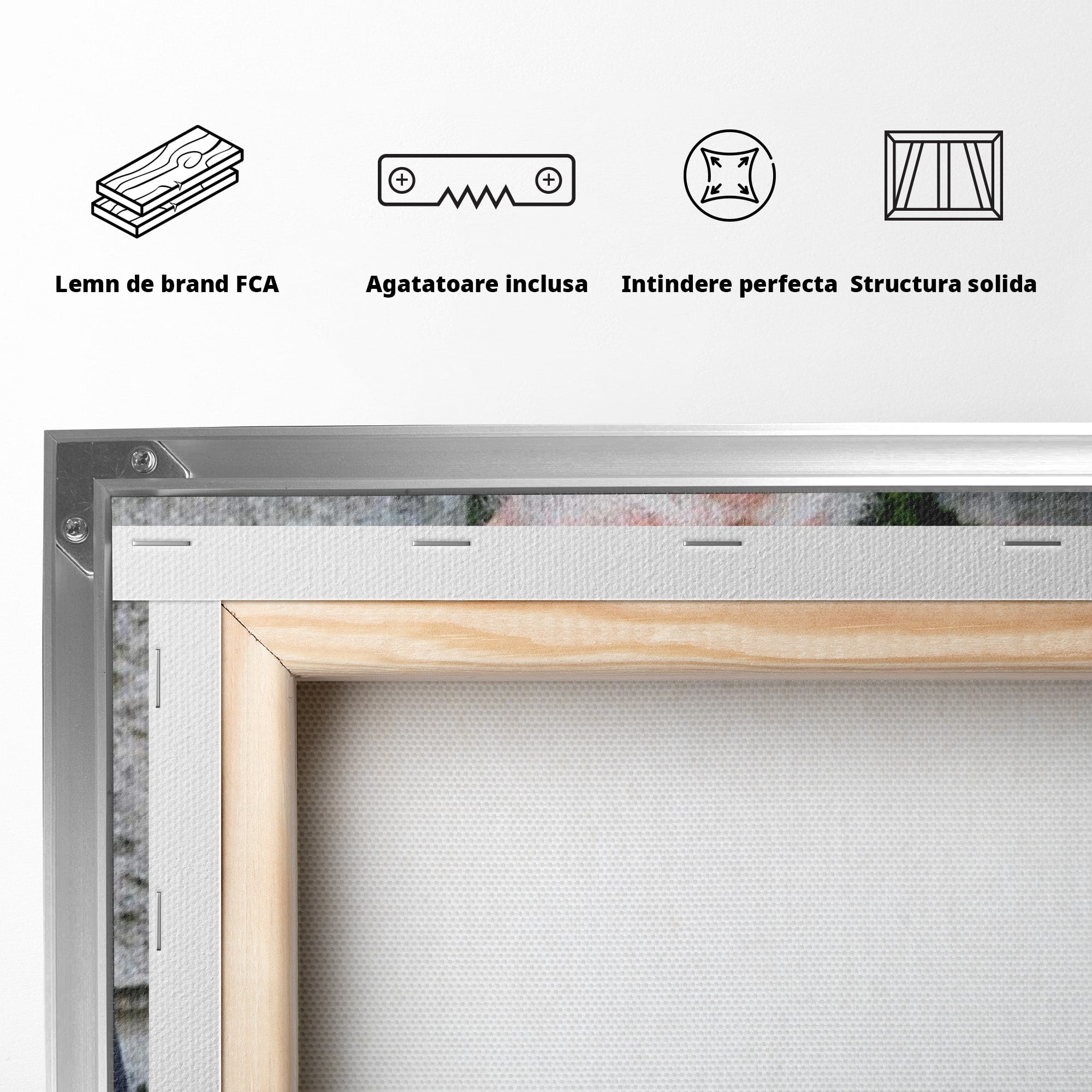 Tablou Canvas Premium LuxCanva® PI1370, Arhimandritul Arsenie Papacioc, Sfant, Ortodox, Religie, Spiritualitate, Credinta, Culori Vibrante, Living, Dormitor