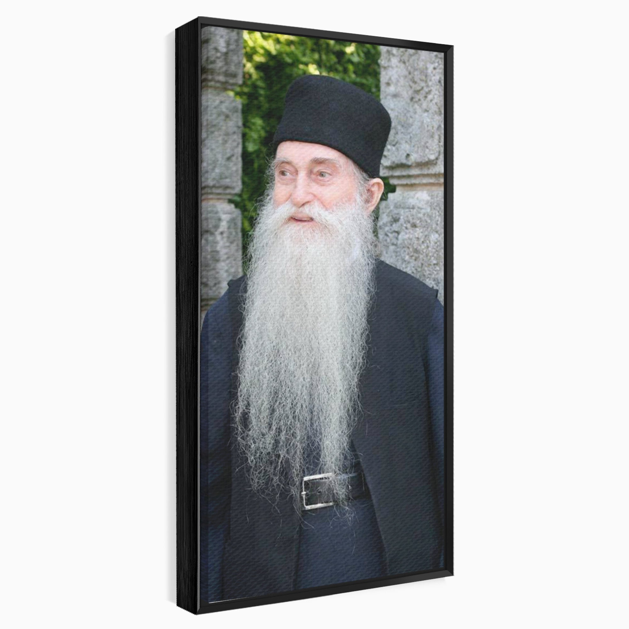 Tablou Canvas Premium LuxCanva® PI1370, Arhimandritul Arsenie Papacioc, Sfant, Ortodox, Religie, Spiritualitate, Credinta, Culori Vibrante, Living, Dormitor