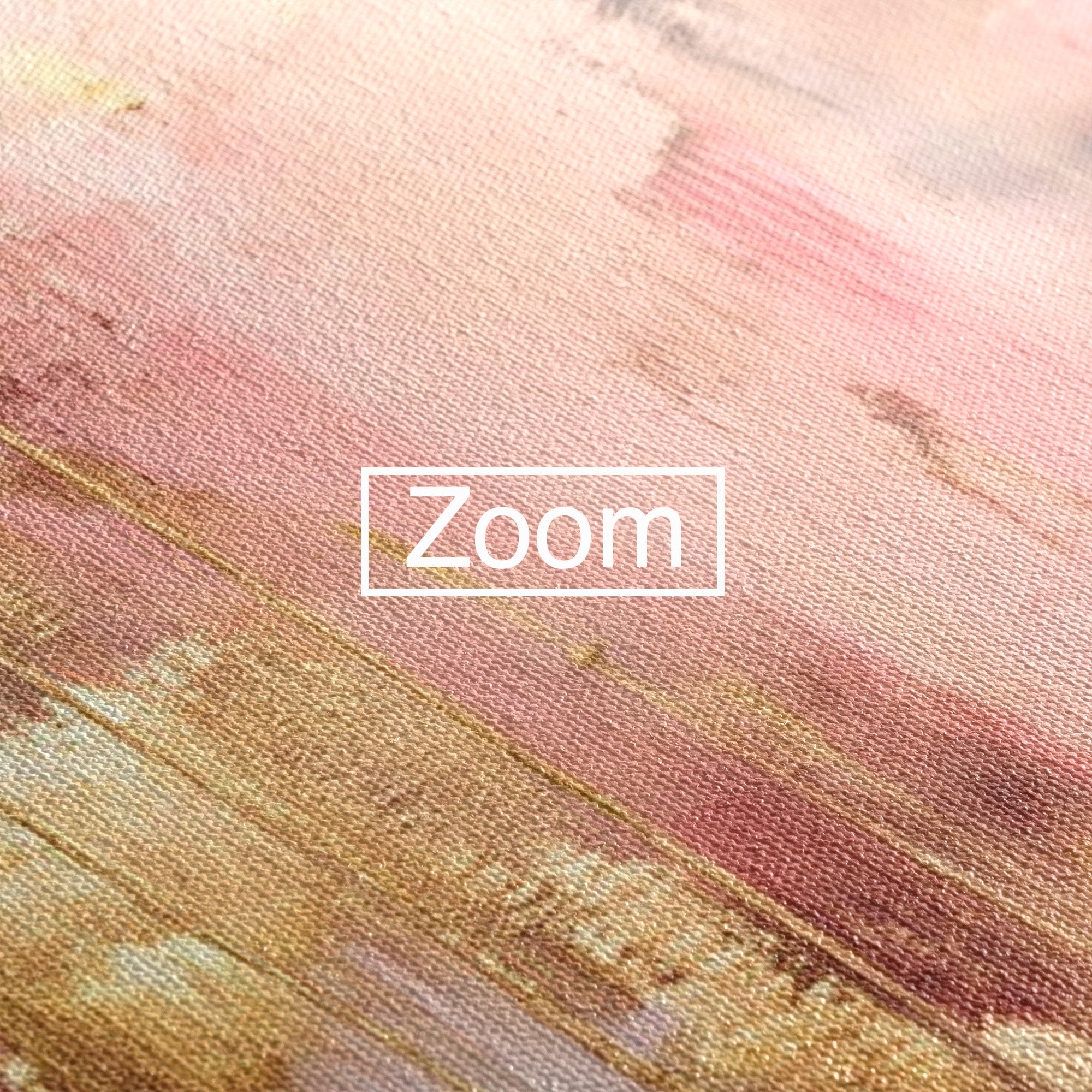Tablou Canvas Premium LuxCanva® PI1375, Rasarit Roz Auriu, Abstract, Arta Contemporana, Lux, Modern, Culori Vibrante, Living, Dormitor, Salon
