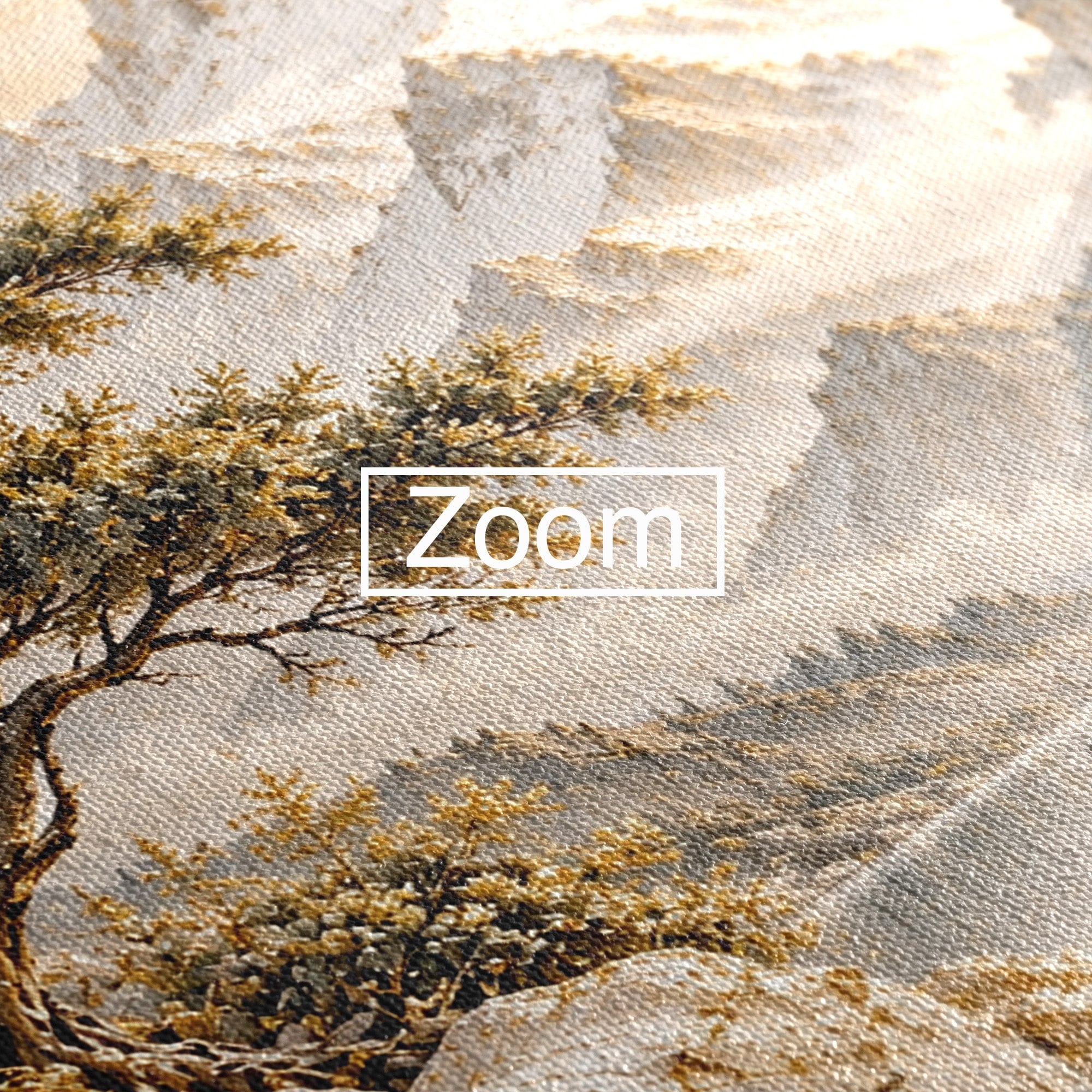 Tablou Canvas Premium LuxCanva® PI1418, Taramul Serenitatii, Peisaj, Munti, Lac, Natura, Calm, Culori Vibrante, Living, Dormitor