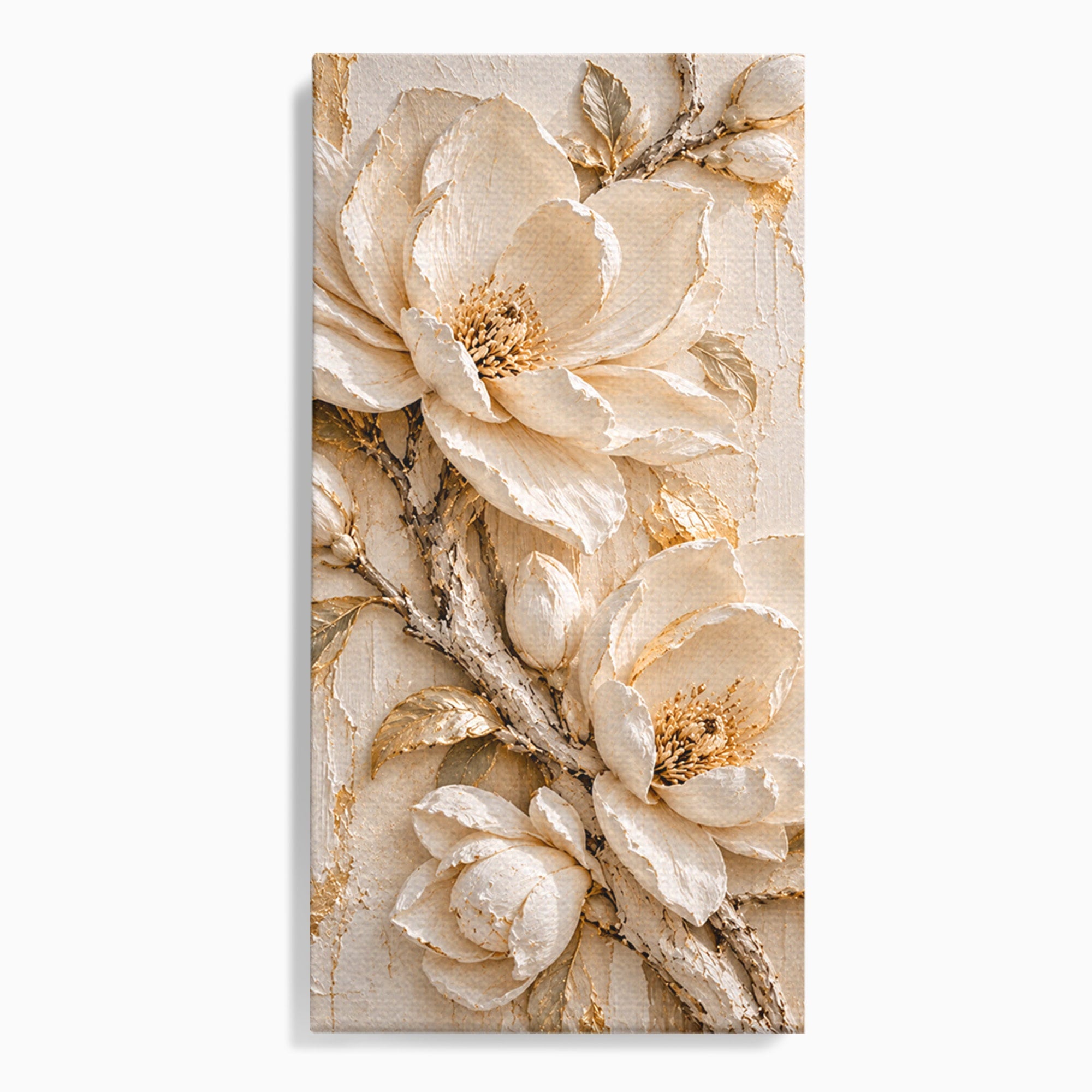 Tablou Canvas Premium LuxCanva® PI1420, Flori De Magnolie, Petale, Frumos, Gradina, Cadou, Culori Vibrante, Living, Dormitor, Salon