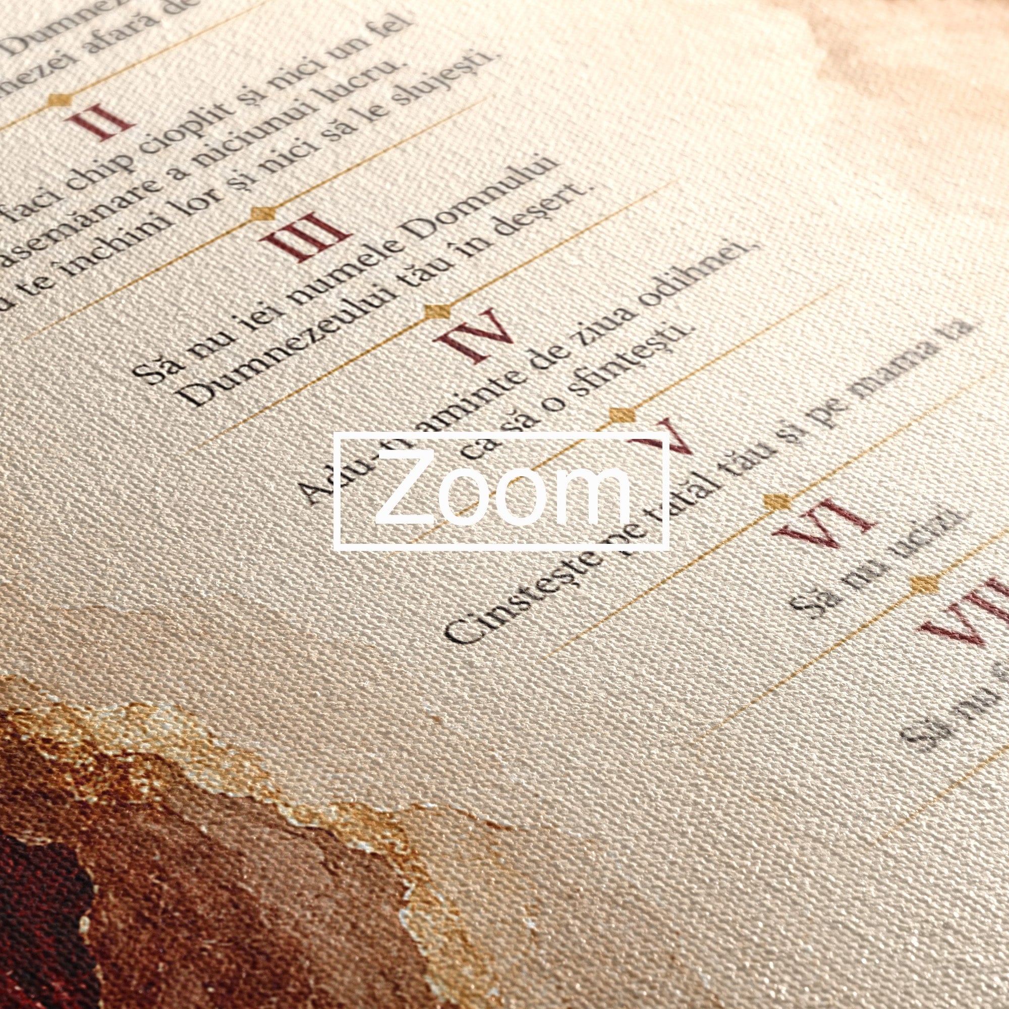 Tablou Canvas Premium LuxCanva® PI1437, Invataturi Divine, Religie, Text, Biblie, Intelepciune, Culori Vibrante, Living, Dormitor, Bucatarie