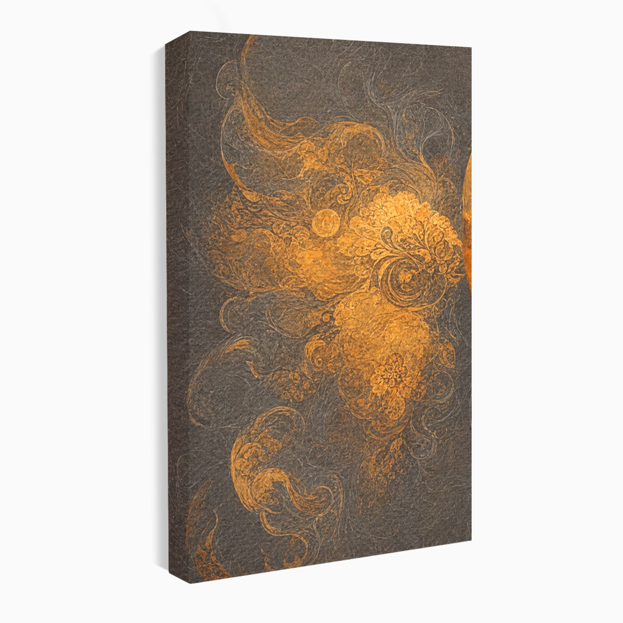 Set 3 Tablouri Canvas Premium LuxCanva® PI3-1181, Yin Si Yang, Abstract, Cercuri, Arta, Echilibru, Meditatie, Living, Birou, Culori Vibrante