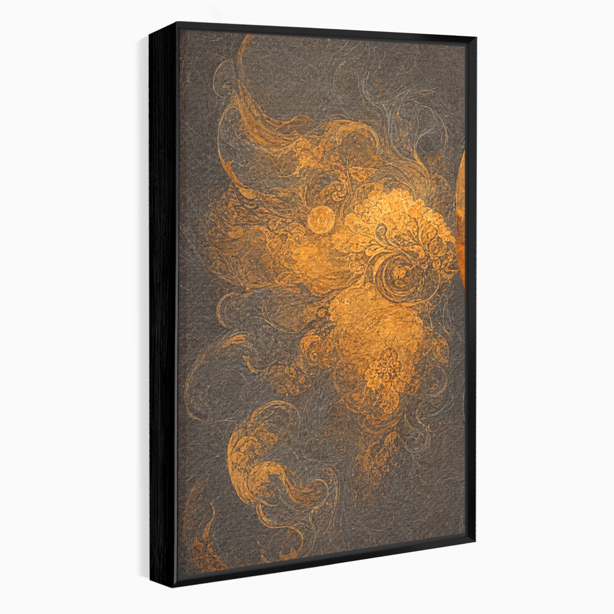 Set 3 Tablouri Canvas Premium LuxCanva® PI3-1181, Yin Si Yang, Abstract, Cercuri, Arta, Echilibru, Meditatie, Living, Birou, Culori Vibrante