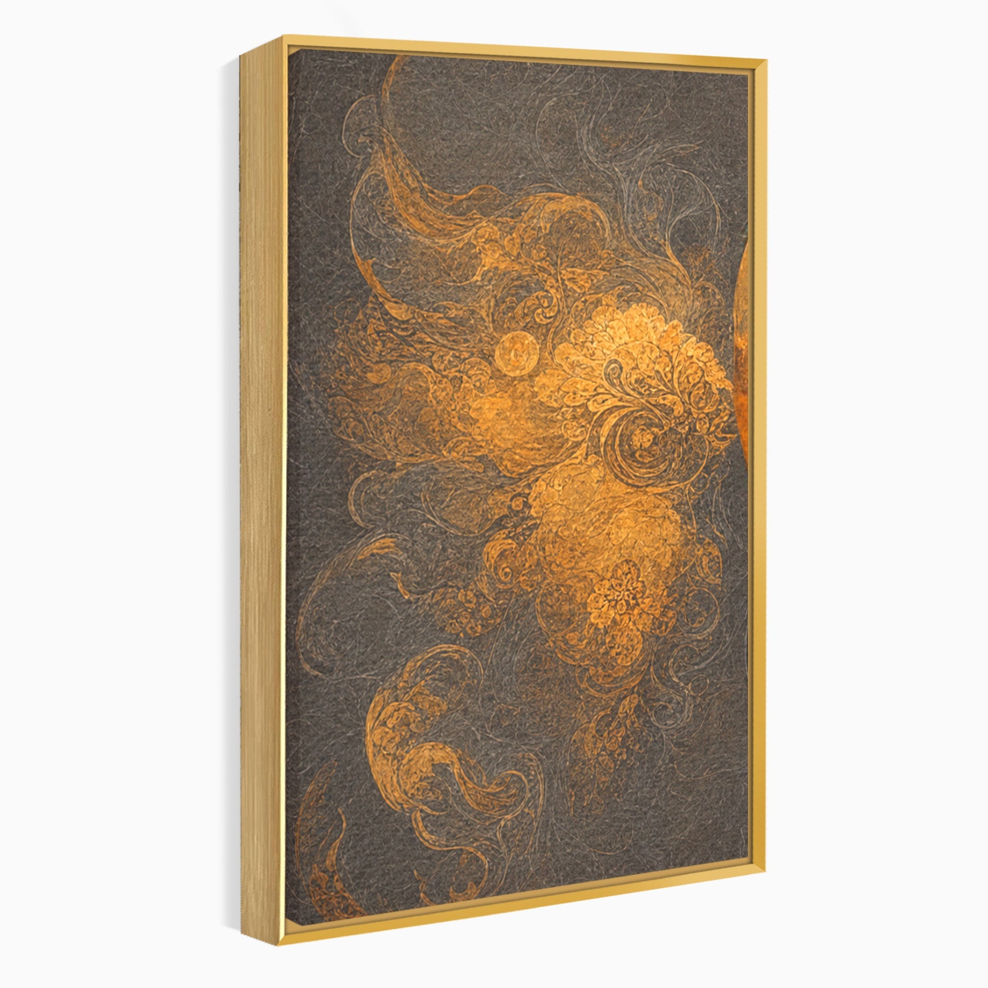 Set 3 Tablouri Canvas Premium LuxCanva® PI3-1181, Yin Si Yang, Abstract, Cercuri, Arta, Echilibru, Meditatie, Living, Birou, Culori Vibrante