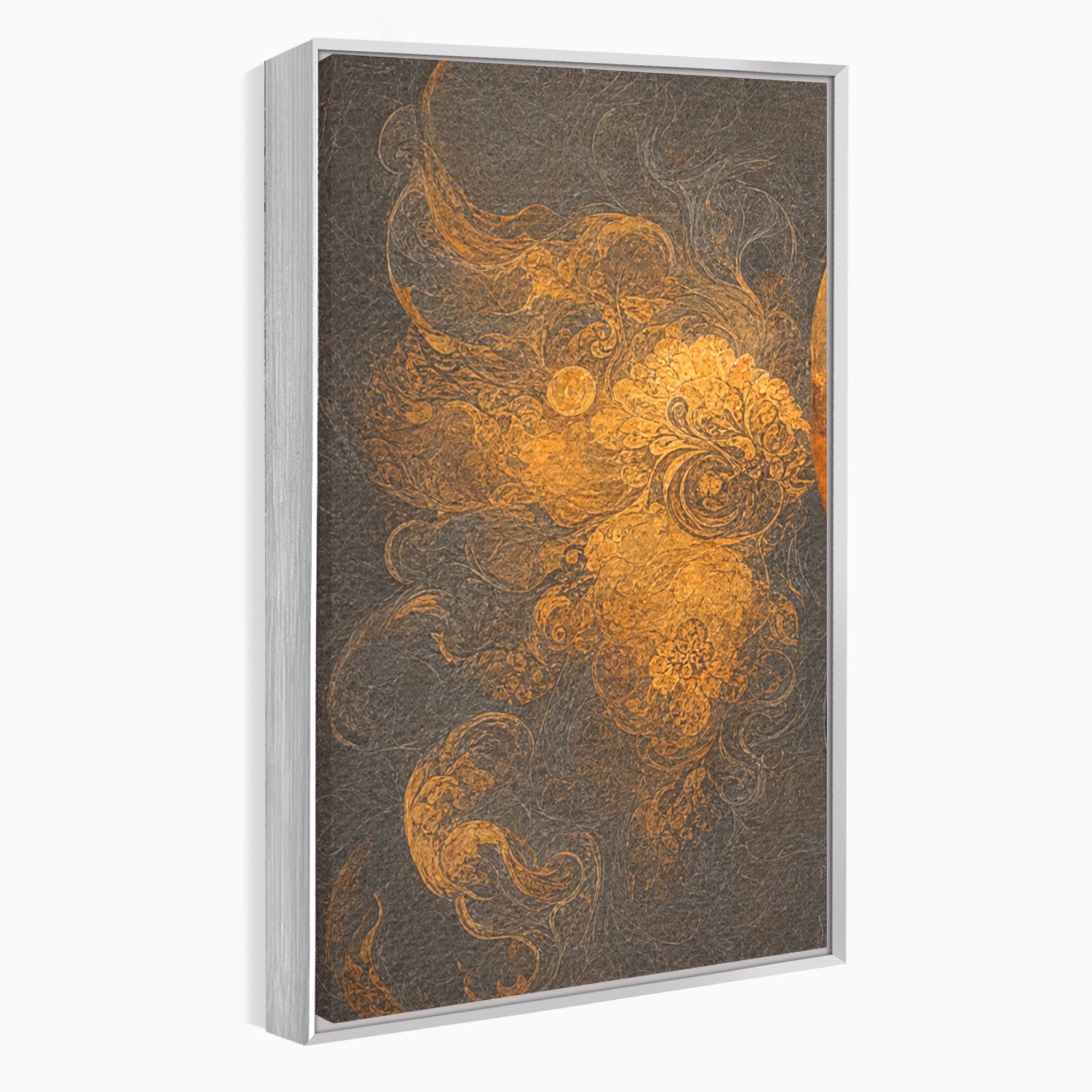 Set 3 Tablouri Canvas Premium LuxCanva® PI3-1181, Yin Si Yang, Abstract, Cercuri, Arta, Echilibru, Meditatie, Living, Birou, Culori Vibrante