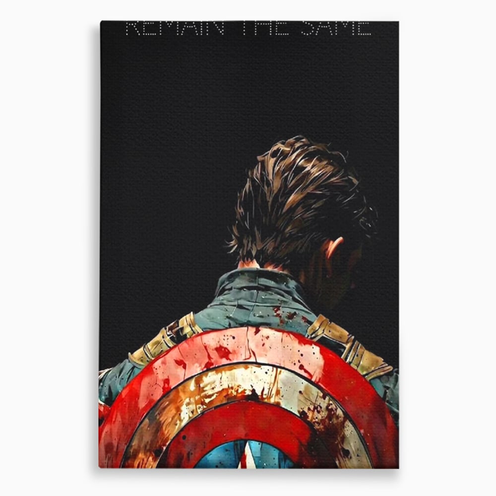Tablou Canvas Premium, LuxCanva® Q1003, Puterea de a nu Renunta, Evolutie, Sacrificiu, Efort, Alegere, Luptator, Mentalitate, Razboinic, Drum, Erou, Scut, Stea, Masculin, Birou, Dormitor