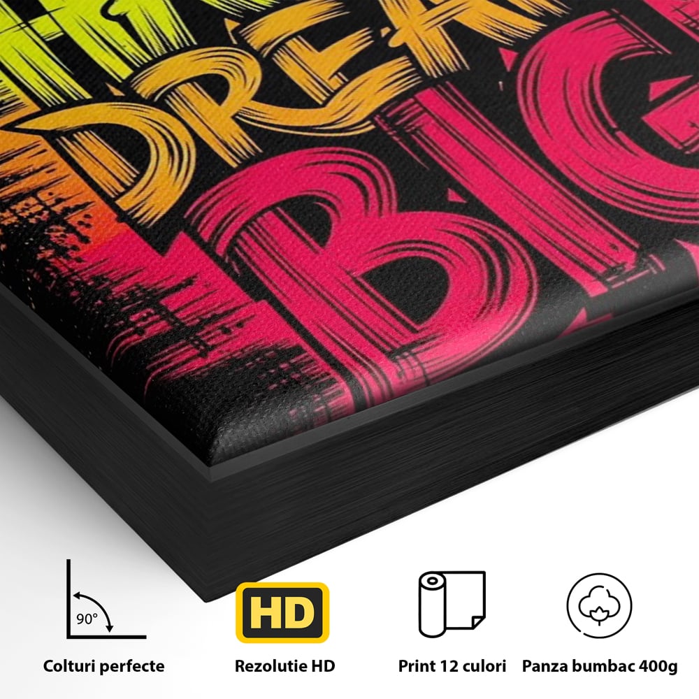 Tablou Canvas Premium, LuxCanva® Q1014, Drumul Ambitiei, Munca, Vis, Disciplina, Progres, Inspirational, Cariera, Business, Birou, Dormitor