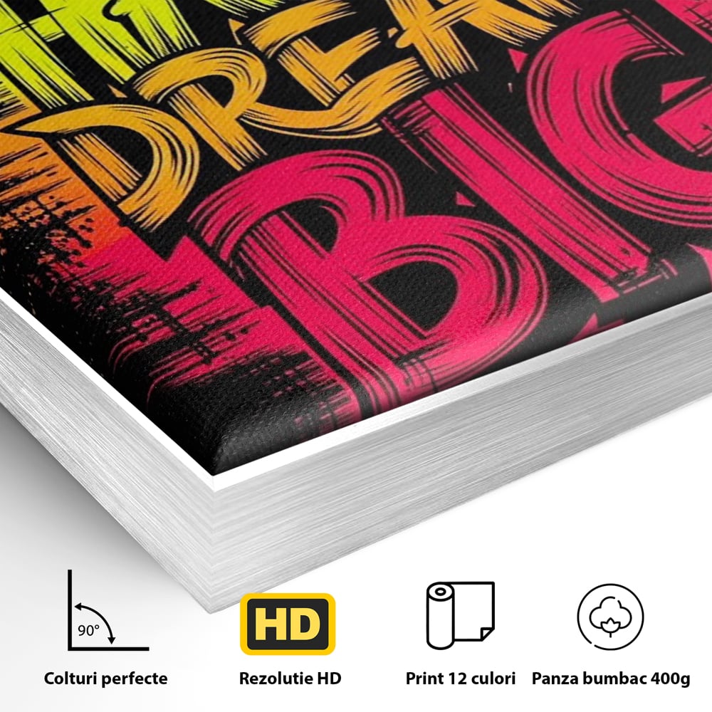 Tablou Canvas Premium, LuxCanva® Q1014, Drumul Ambitiei, Munca, Vis, Disciplina, Progres, Inspirational, Cariera, Business, Birou, Dormitor