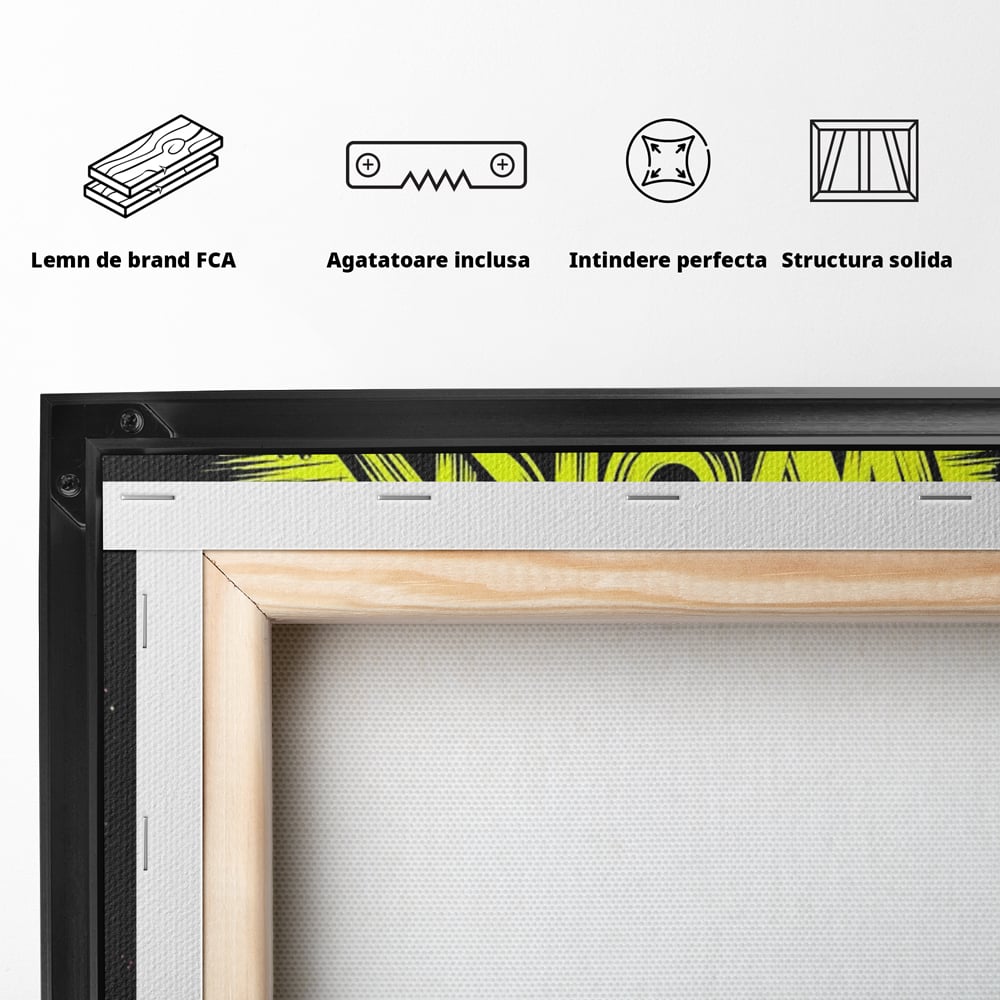 Tablou Canvas Premium, LuxCanva® Q1014, Drumul Ambitiei, Munca, Vis, Disciplina, Progres, Inspirational, Cariera, Business, Birou, Dormitor
