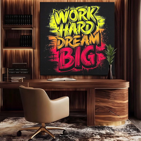 Tablou Canvas Premium, LuxCanva® Q1014, Drumul Ambitiei, Munca, Vis, Disciplina, Progres, Inspirational, Cariera, Business, Birou, Dormitor