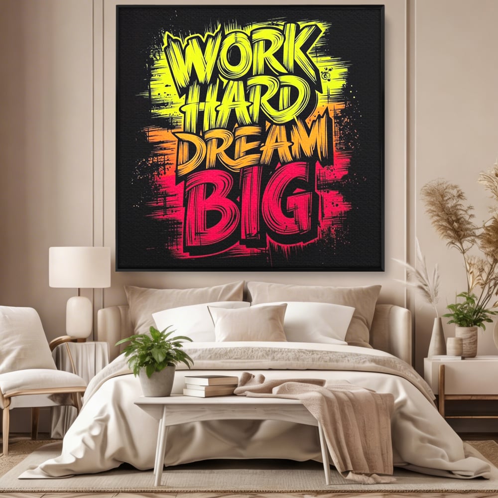 Tablou Canvas Premium, LuxCanva® Q1014, Drumul Ambitiei, Munca, Vis, Disciplina, Progres, Inspirational, Cariera, Business, Birou, Dormitor