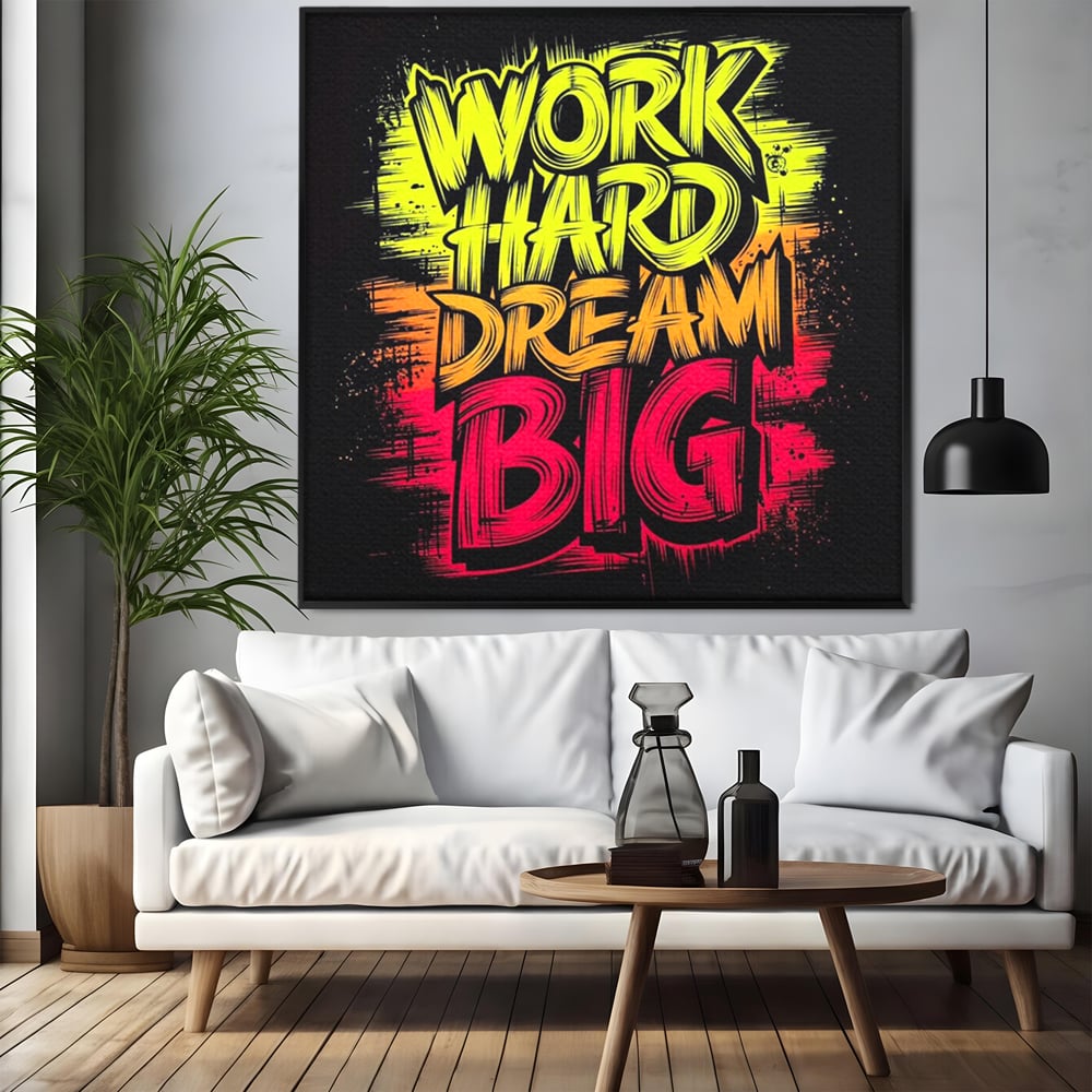 Tablou Canvas Premium, LuxCanva® Q1014, Drumul Ambitiei, Munca, Vis, Disciplina, Progres, Inspirational, Cariera, Business, Birou, Dormitor