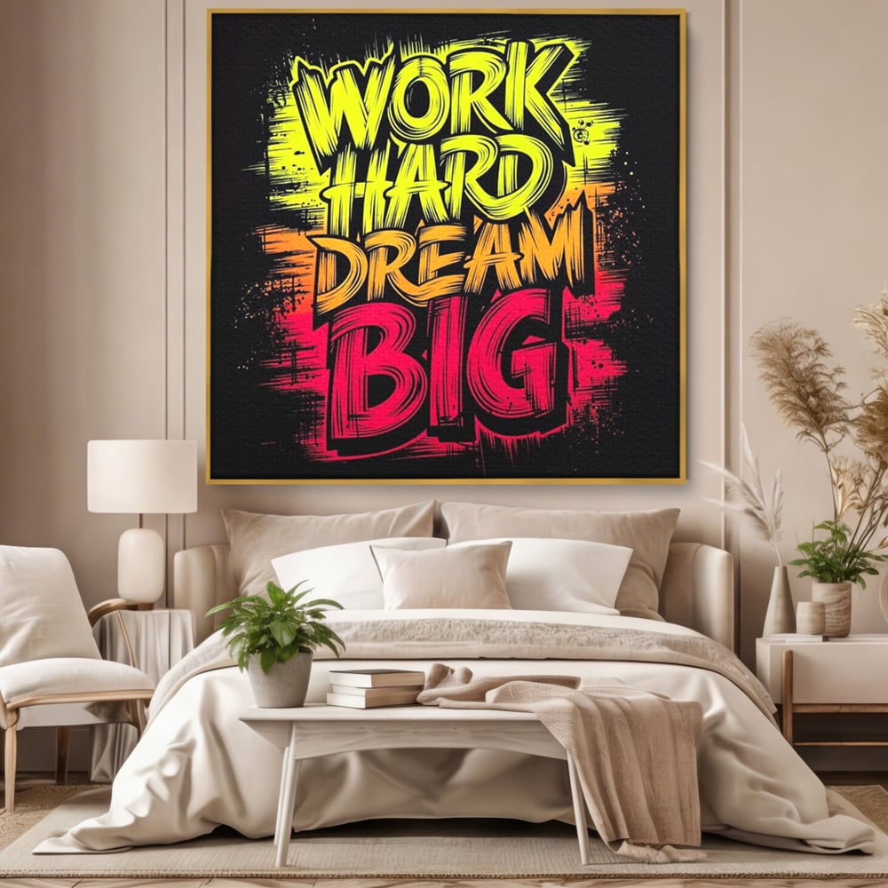 Tablou Canvas Premium, LuxCanva® Q1014, Drumul Ambitiei, Munca, Vis, Disciplina, Progres, Inspirational, Cariera, Business, Birou, Dormitor