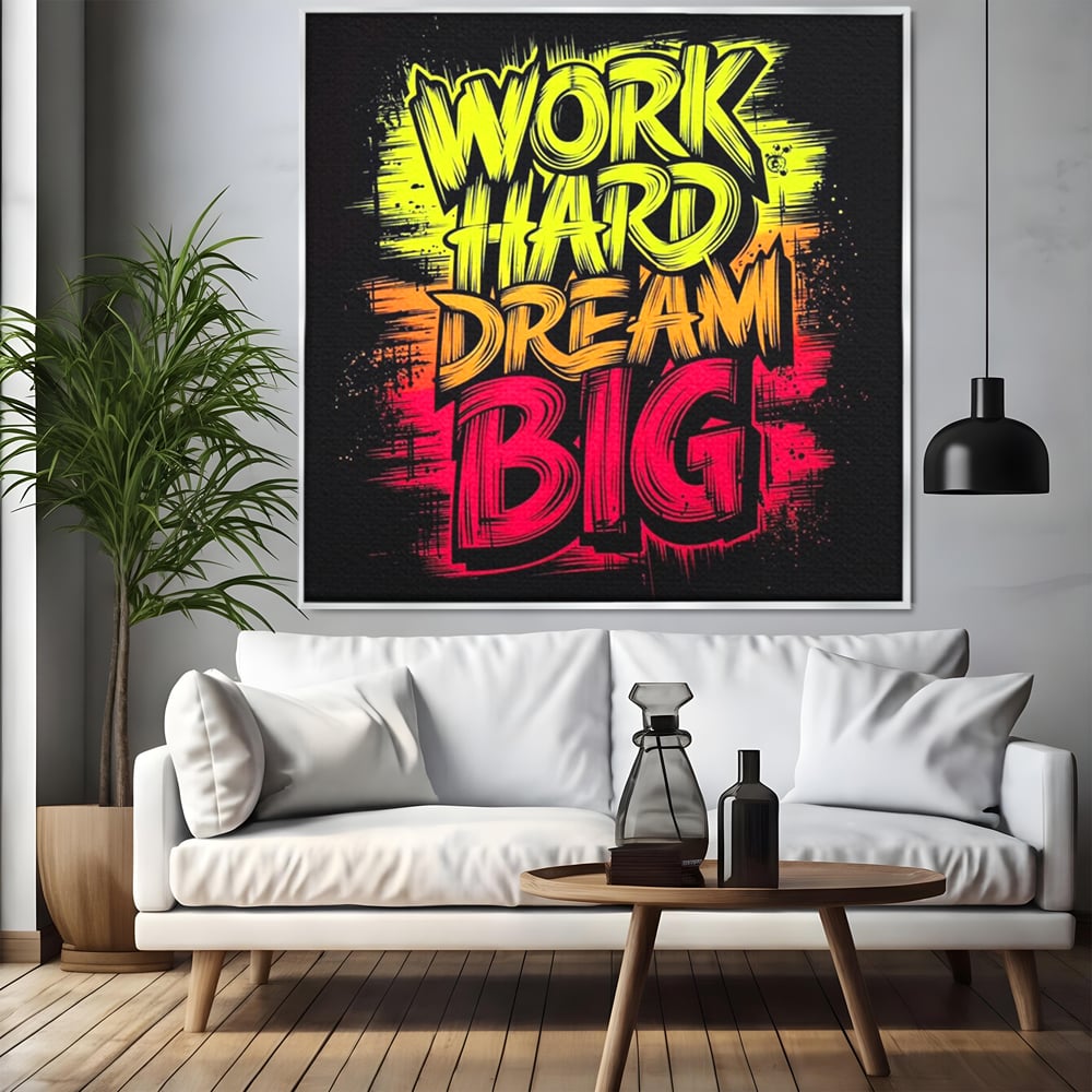Tablou Canvas Premium, LuxCanva® Q1014, Drumul Ambitiei, Munca, Vis, Disciplina, Progres, Inspirational, Cariera, Business, Birou, Dormitor