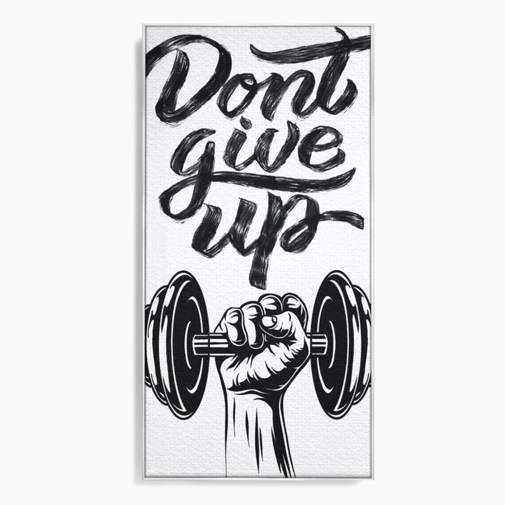 Tablou Canvas Premium, LuxCanva® Q1016, Vointa de Fier, Fitness, Gym, Sala, Disciplina, Forta, Performanta, Ambitie, Inspirational, Birou, Dormitor