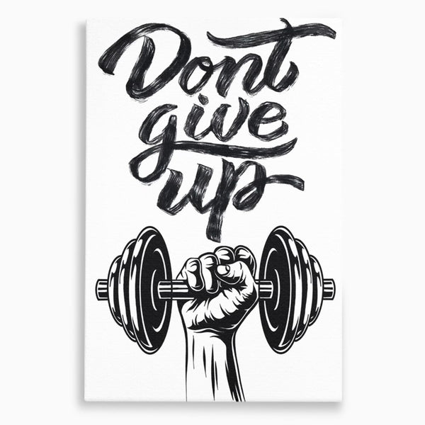 Tablou Canvas Premium, LuxCanva® Q1016, Vointa de Fier, Fitness, Gym, Sala, Disciplina, Forta, Performanta, Ambitie, Inspirational, Birou, Dormitor