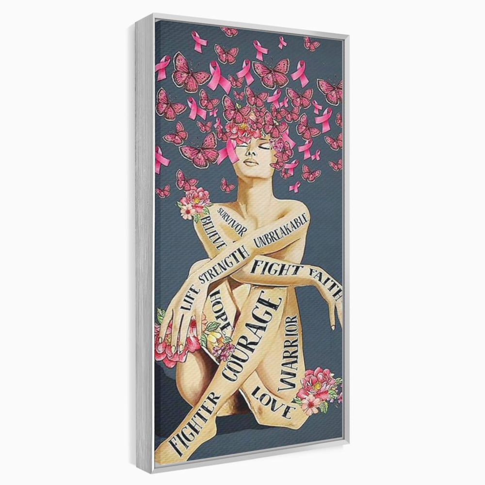 Tablou Canvas Premium, LuxCanva® Q1017, Aripile Sperantei, Ganduri, Optimism, Feminin, Flori, Motivational, Empatie, Viata, Birou, Dormitor