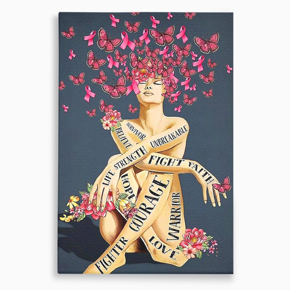 Tablou Canvas Premium, LuxCanva® Q1017, Aripile Sperantei, Ganduri, Optimism, Feminin, Flori, Motivational, Empatie, Viata, Birou, Dormitor