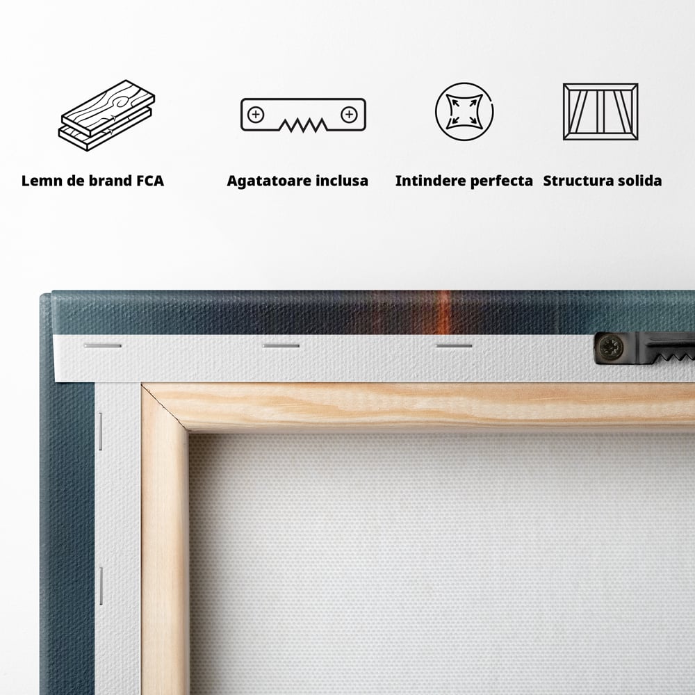 Tablou Canvas Premium, LuxCanva® Q1021, Pe Drumul Succesului, Pod, Motivational, Disciplina, Determinare, Directie, Progres, Strategie, Birou, Dormitor