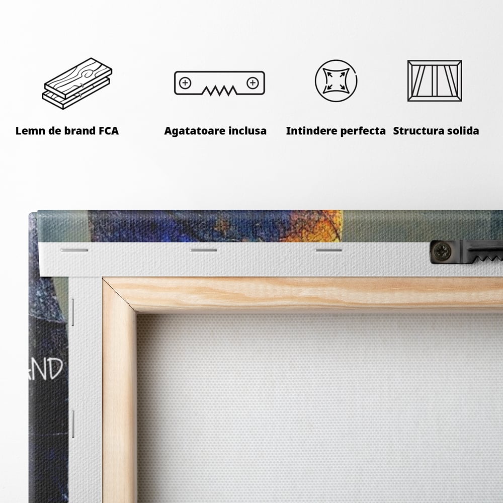Tablou Canvas Premium, LuxCanva® Q1025, In Ritmul Meu, Pasare, Femeie, Meditatie, Mesaj, Identitate, Echilibru, Inspiratie, Motivatie, Birou, Dormitor