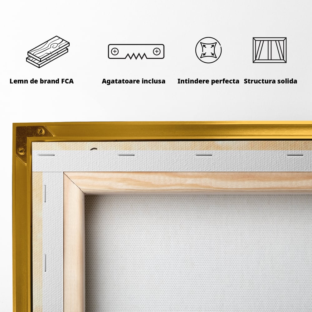 Tablou Canvas Premium, LuxCanva® Q1026, Unic prin Natura, Unicitate, Suflet, Echilibru, Delicatete, Feminitate, Curaj, Floral, Armonie, Birou, Dormitor