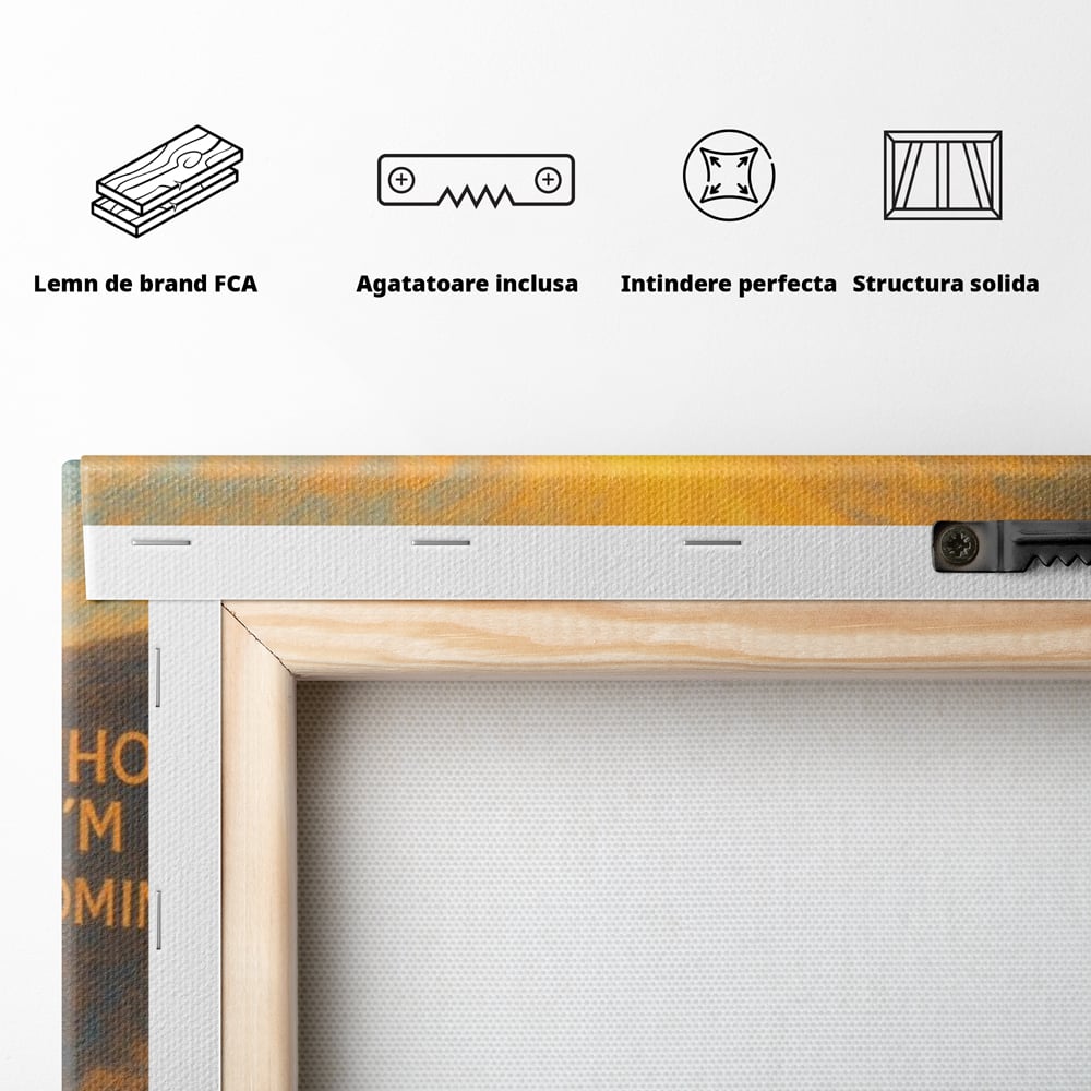 Tablou Canvas Premium, LuxCanva® Q1029, Drumul Schimbarii, Mesaj, Motivatie, Calatorie, Destin, Pasari, Armonie, Evolutie, Lumina, Birou, Dormitor