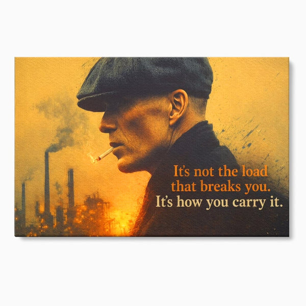 Tablou Canvas Premium, LuxCanva® Q1032, Calm sub Presiune, Determinare, Urban, Mesaj, Motivational, Forta, Ganduri, Caracter, Birou, Dormitor