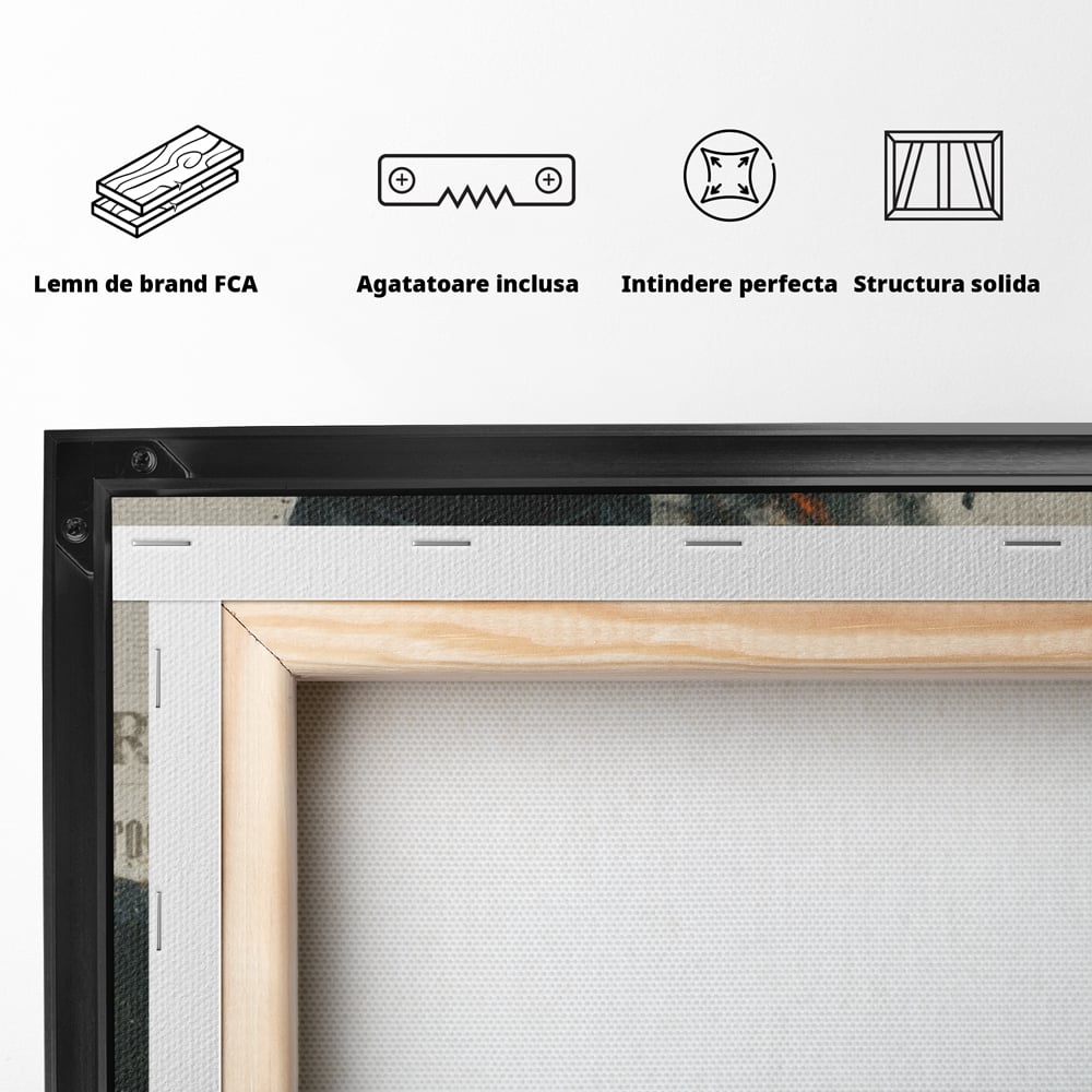 Tablou Canvas Premium, LuxCanva® Q1033, Dincolo de Reguli, Lider, Profesionist, Business, Independenta, Motivatie, Ambitie, Viziune, Birou, Dormitor
