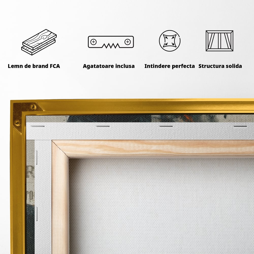 Tablou Canvas Premium, LuxCanva® Q1033, Dincolo de Reguli, Lider, Profesionist, Business, Independenta, Motivatie, Ambitie, Viziune, Birou, Dormitor